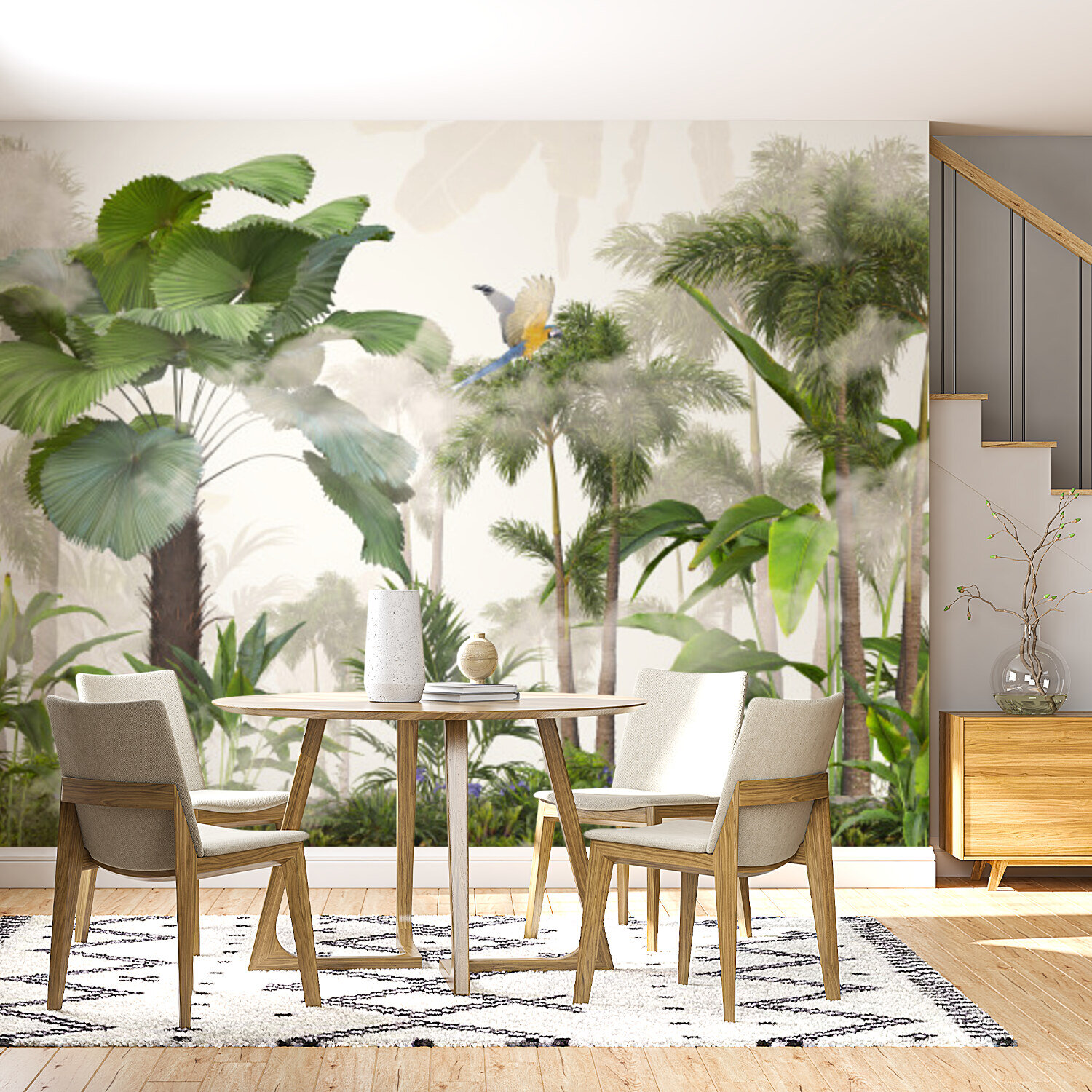 Tropical Paradise Mural