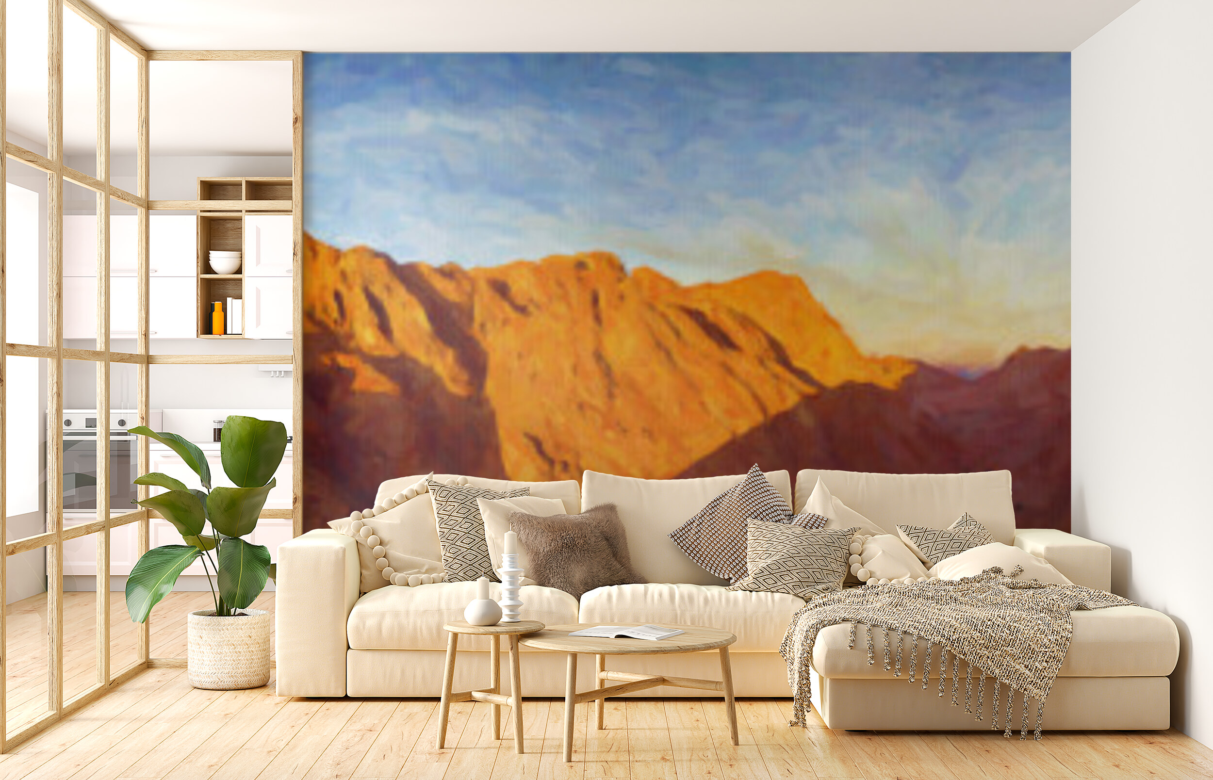 Sunset Mountain Majesty