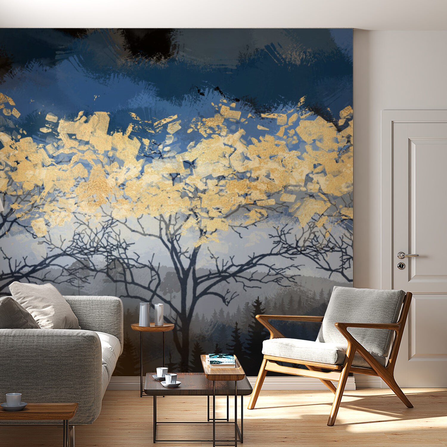 Mystic Autumn Forest