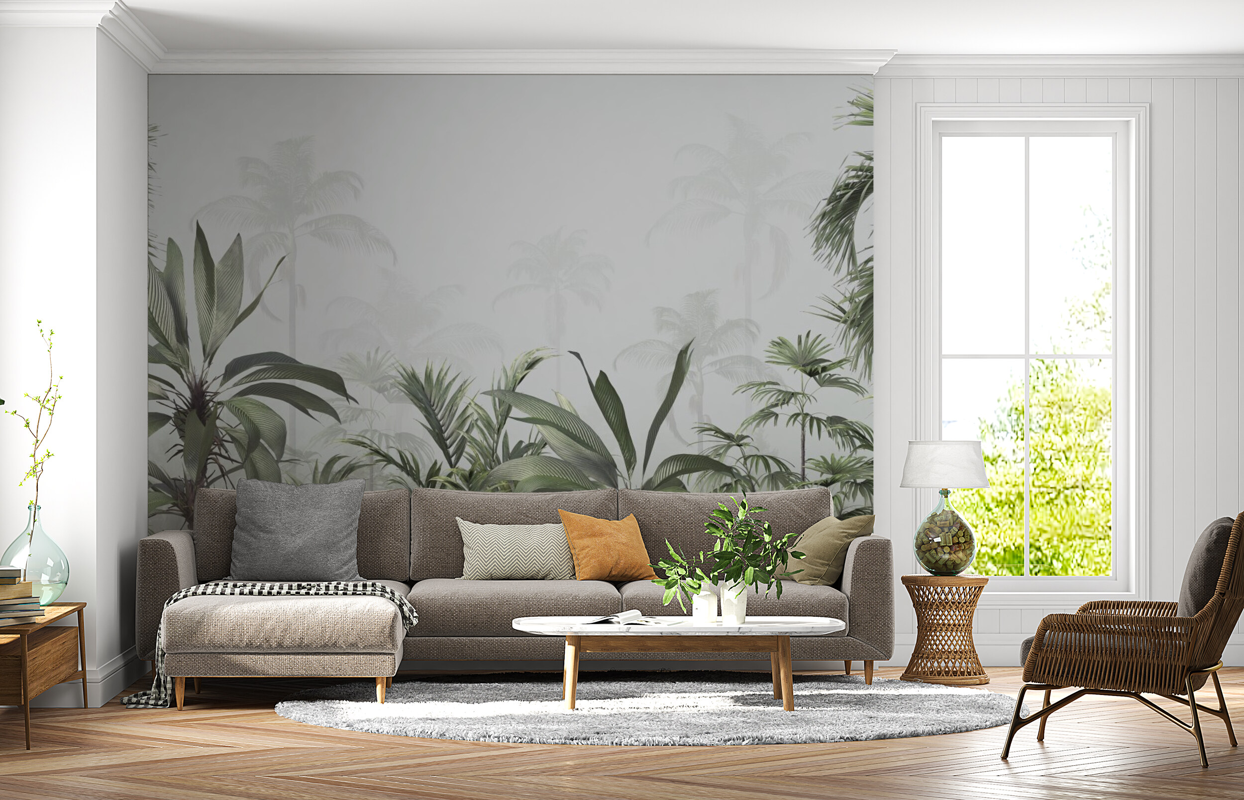 Misty Tropical Paradise