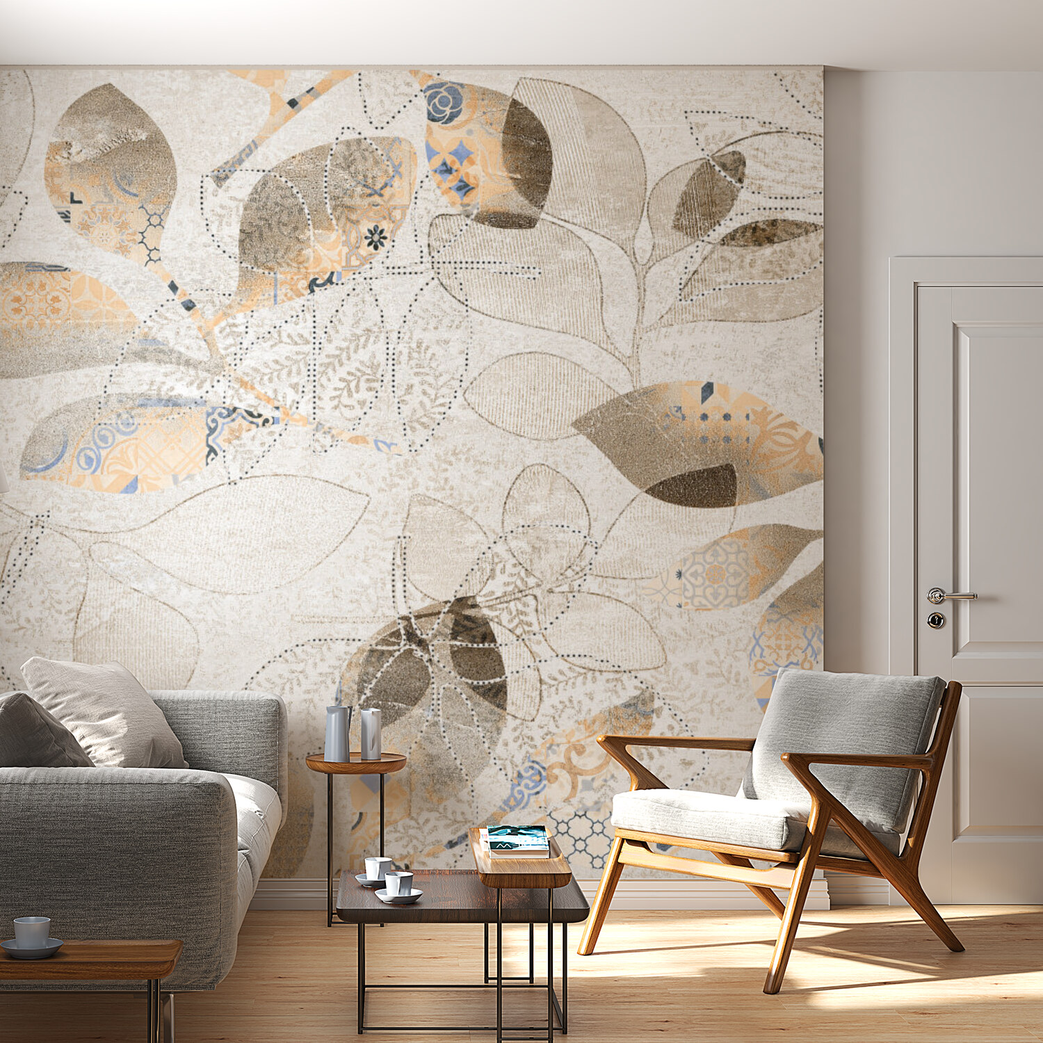 Autumn Elegance Mural