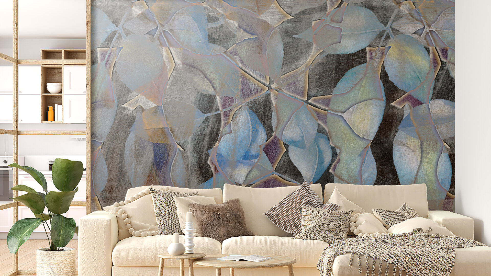 Metallic Leaf Impressions