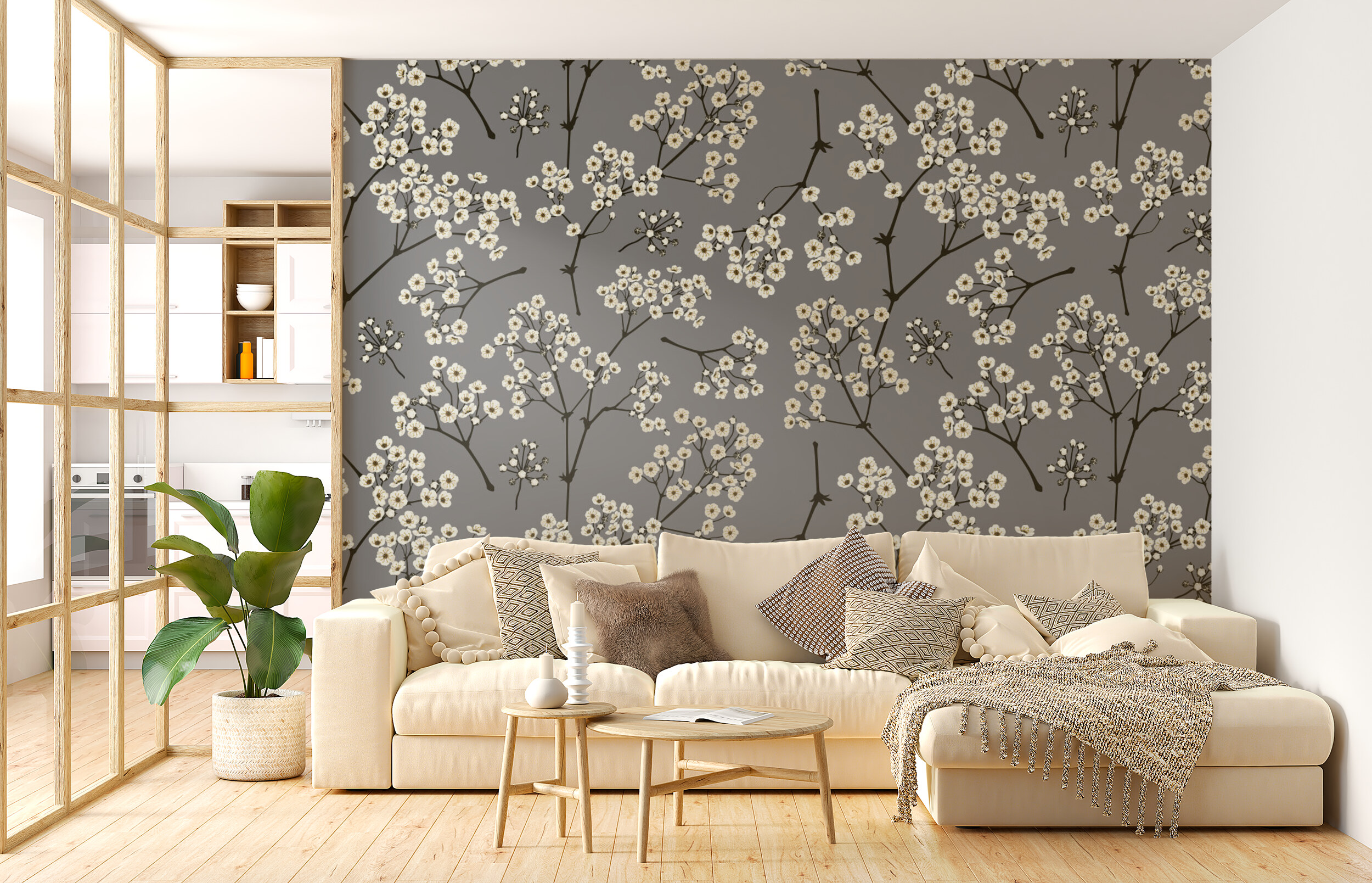 Blossom Delight Wallpaper