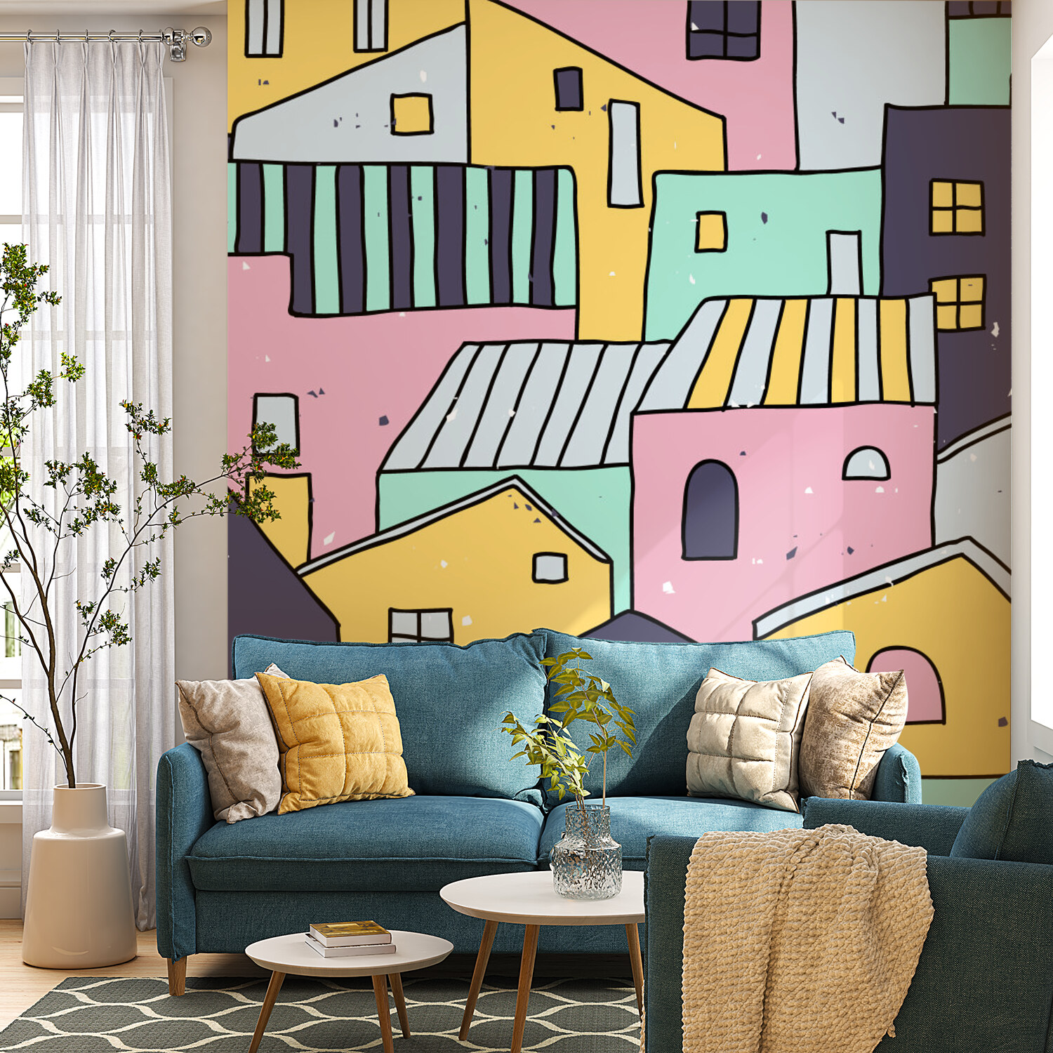 Colorful Townscape