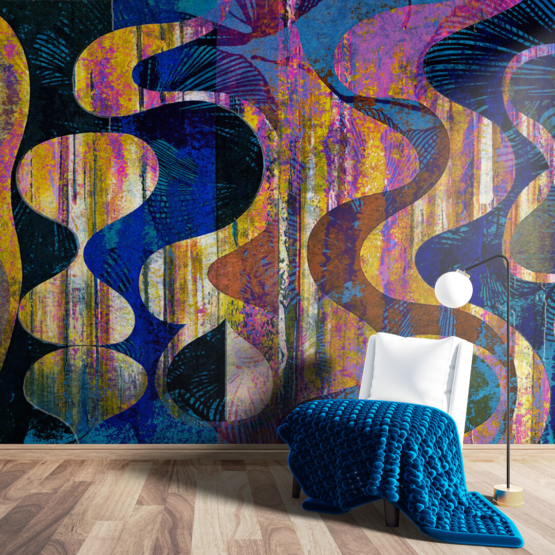 Vibrant Abstract Texture