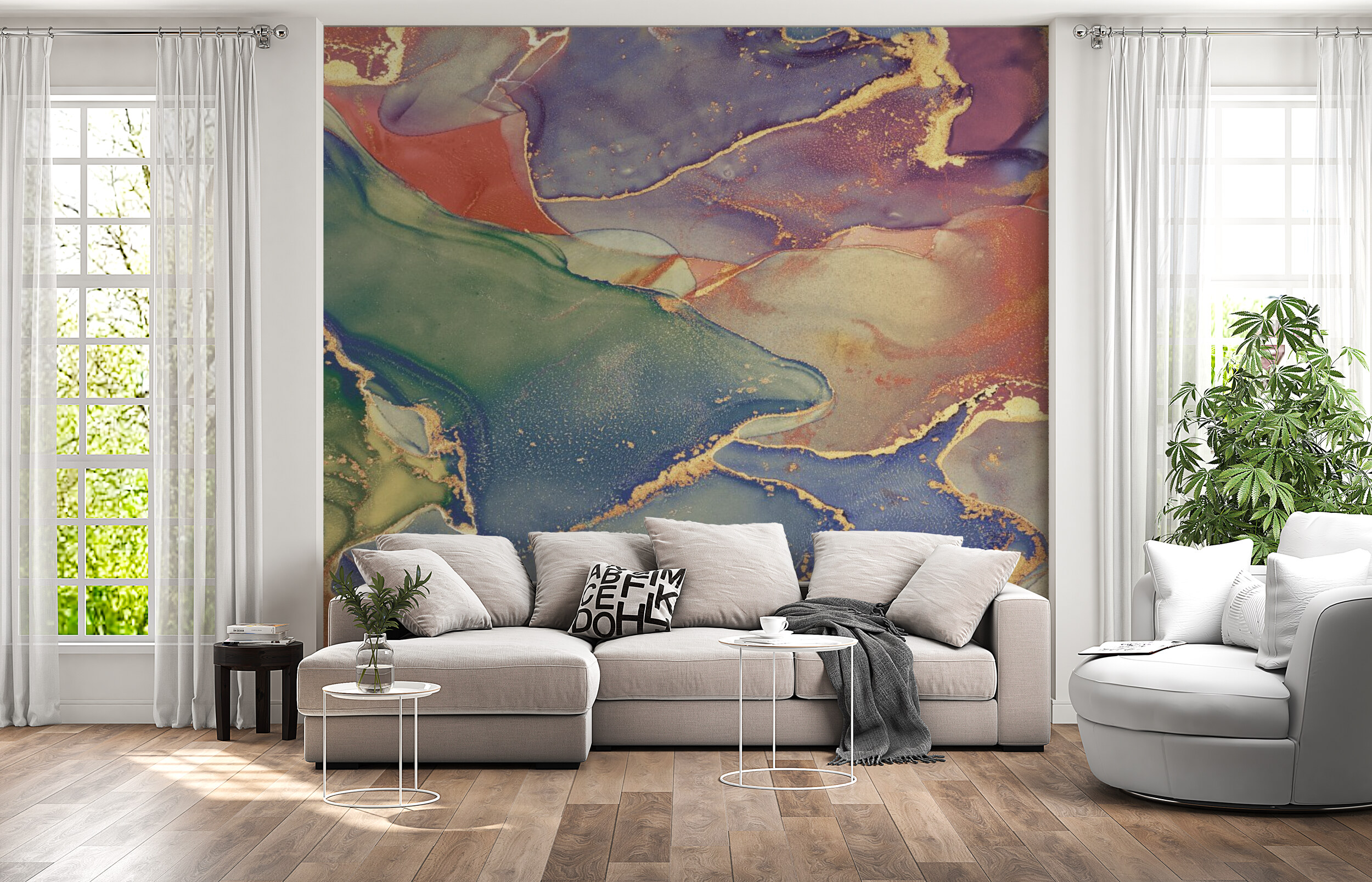 Ethereal Marble Elegance