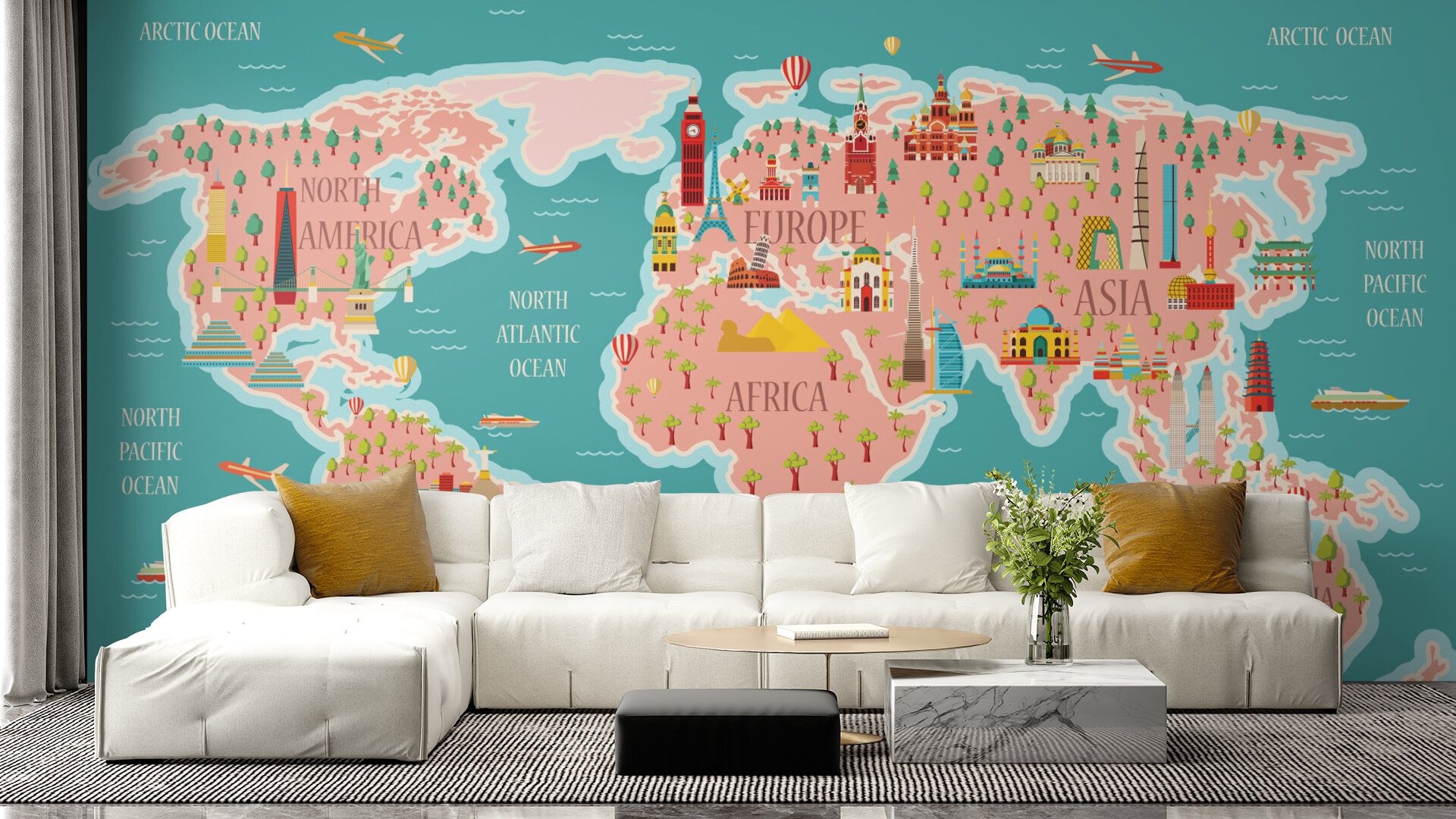 World Explorer Map