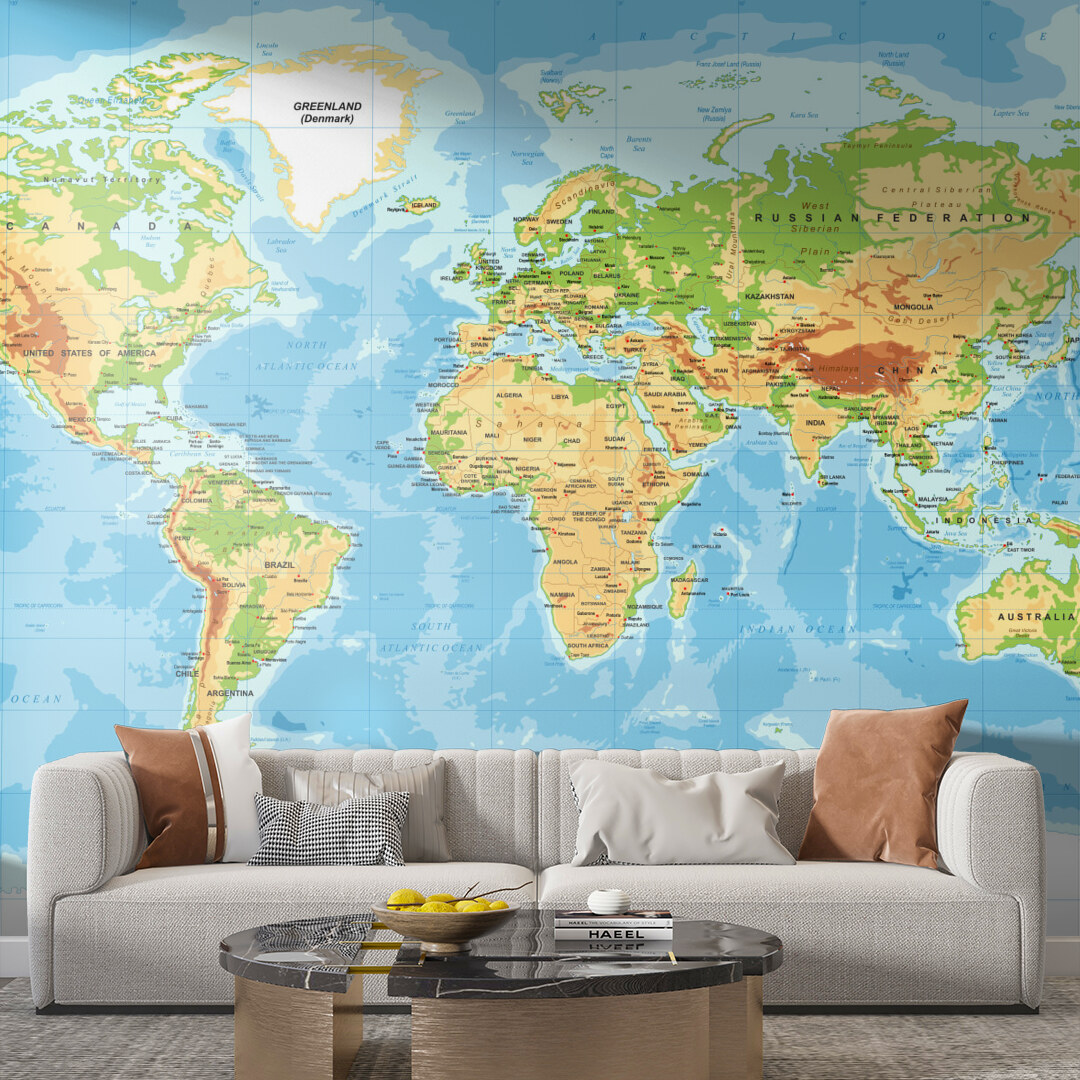 World Explorer Map