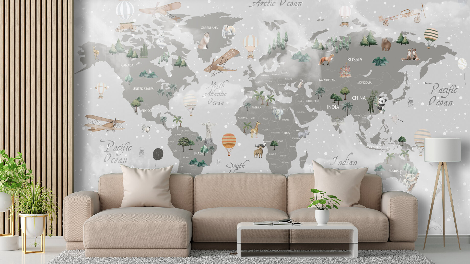World Explorer Map