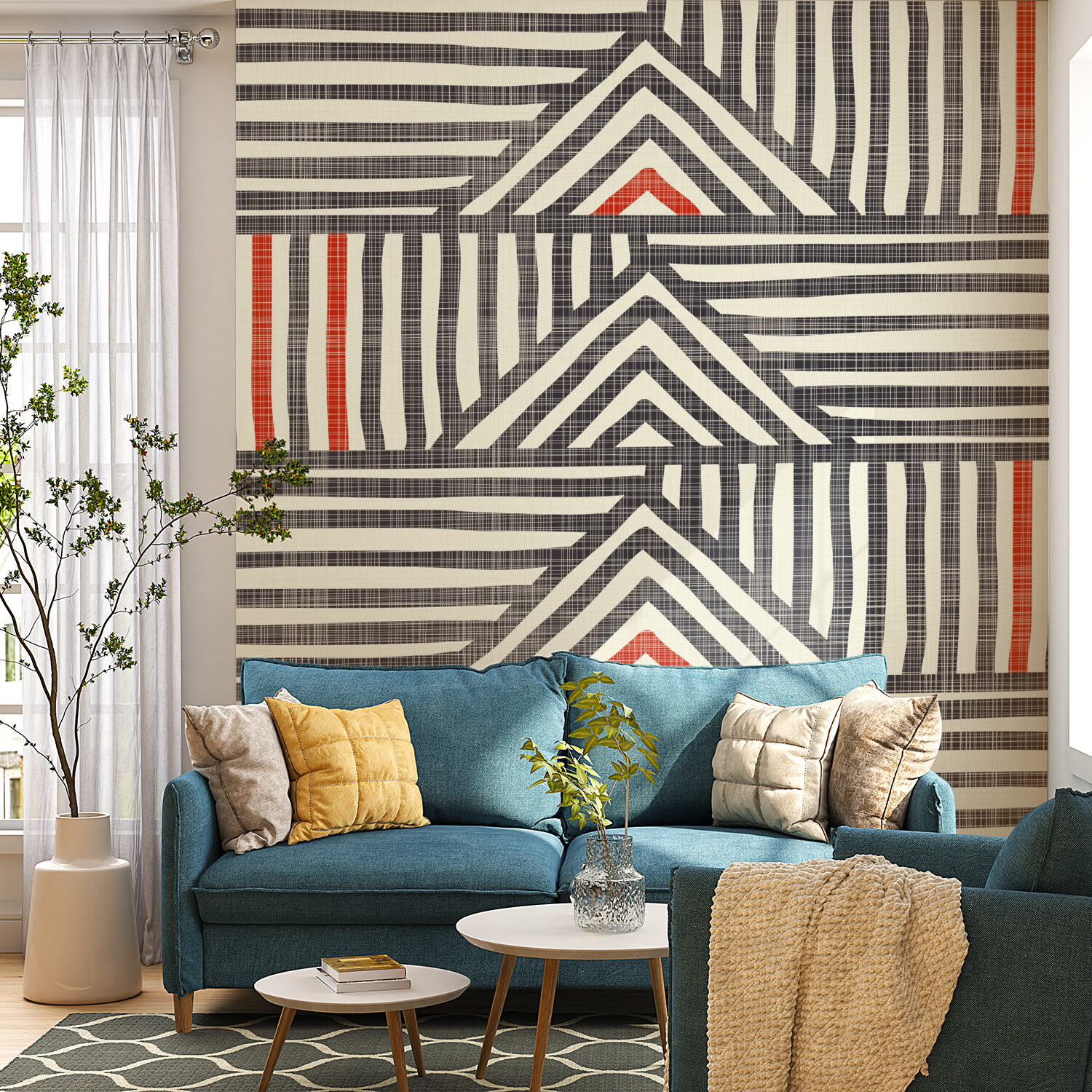 Modern Striped Symmetry