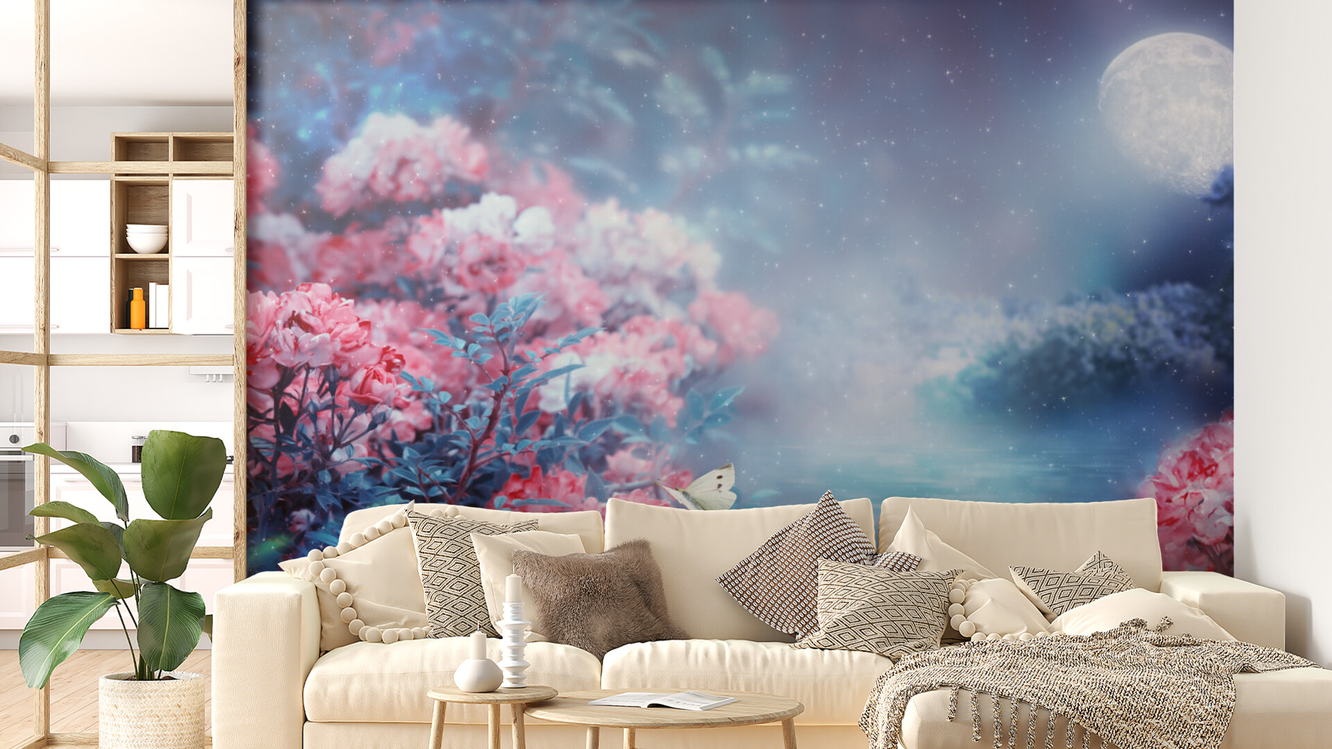 Moonlit Garden Dreams