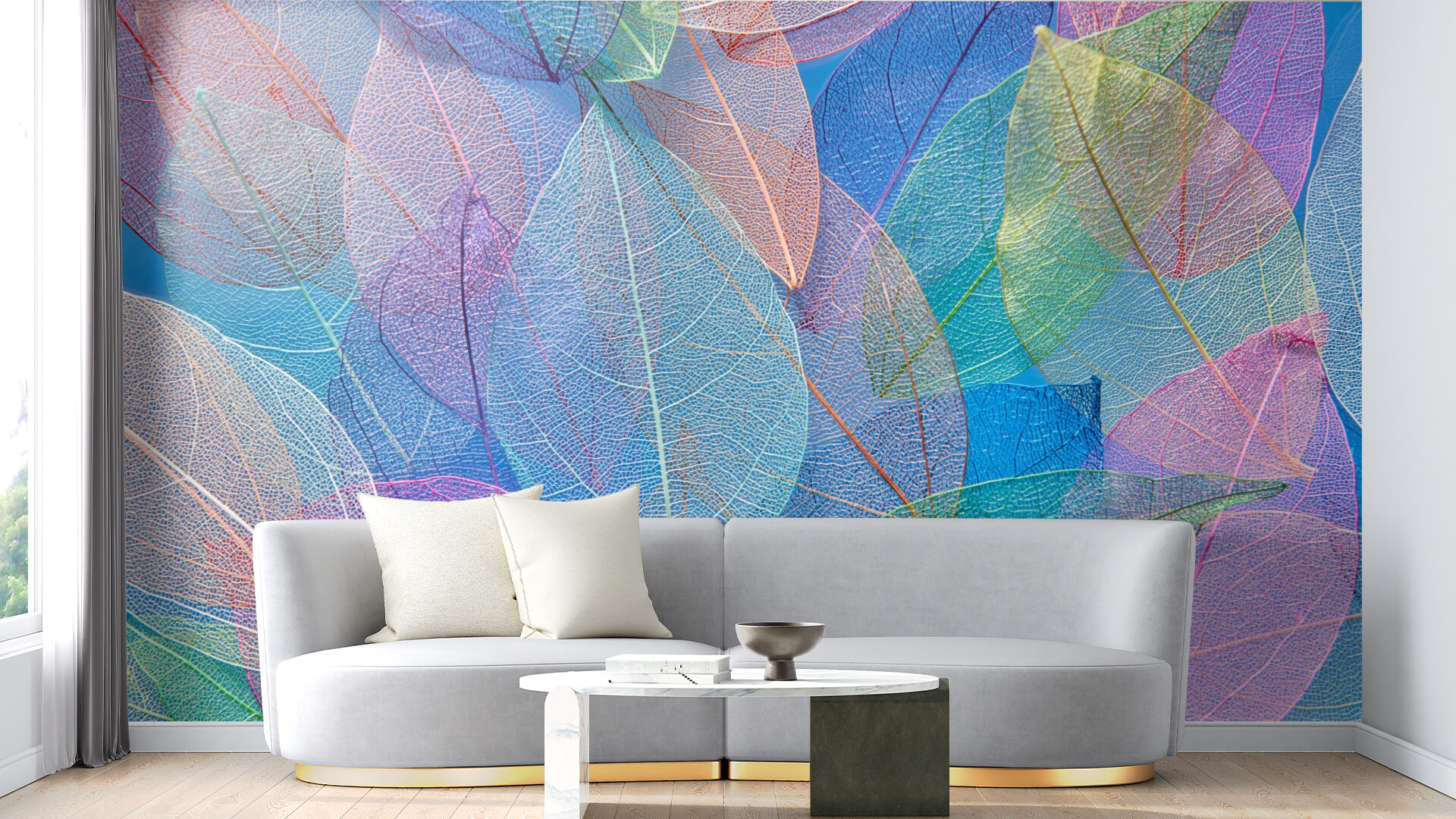 Translucent Leaves Mosaic