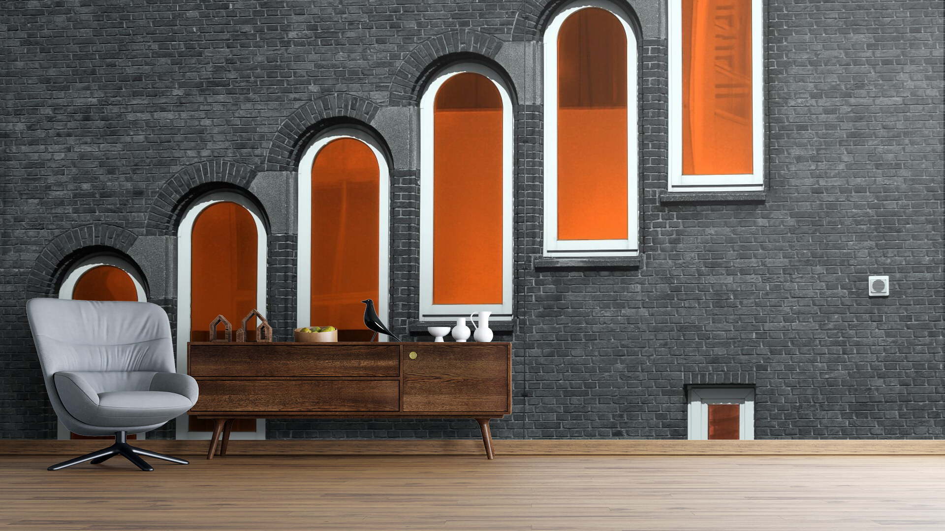 Urban Orange Glow