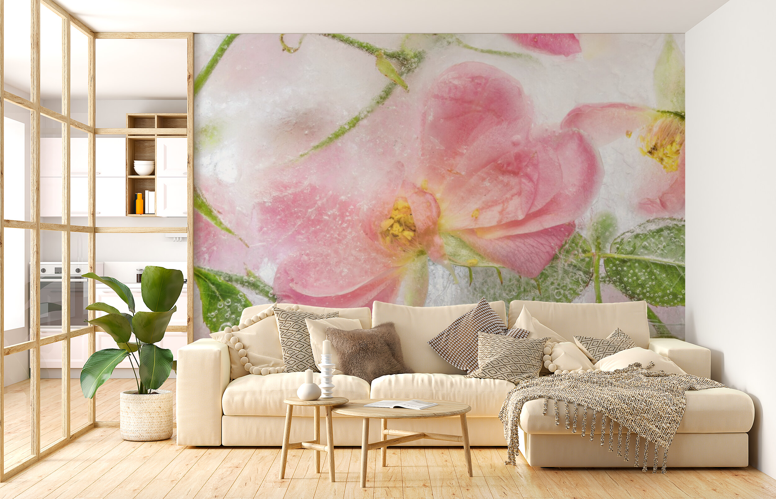 Frozen Floral Elegance