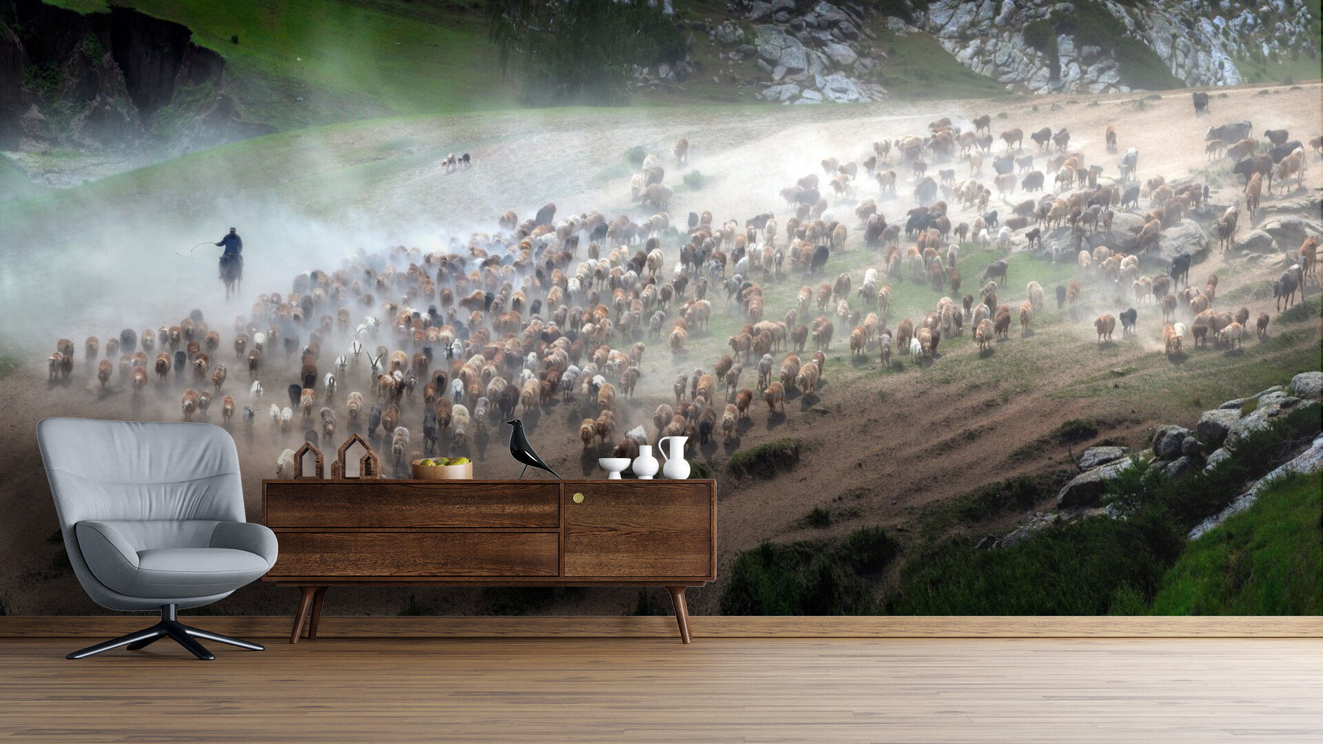 Majestic Herd Migration