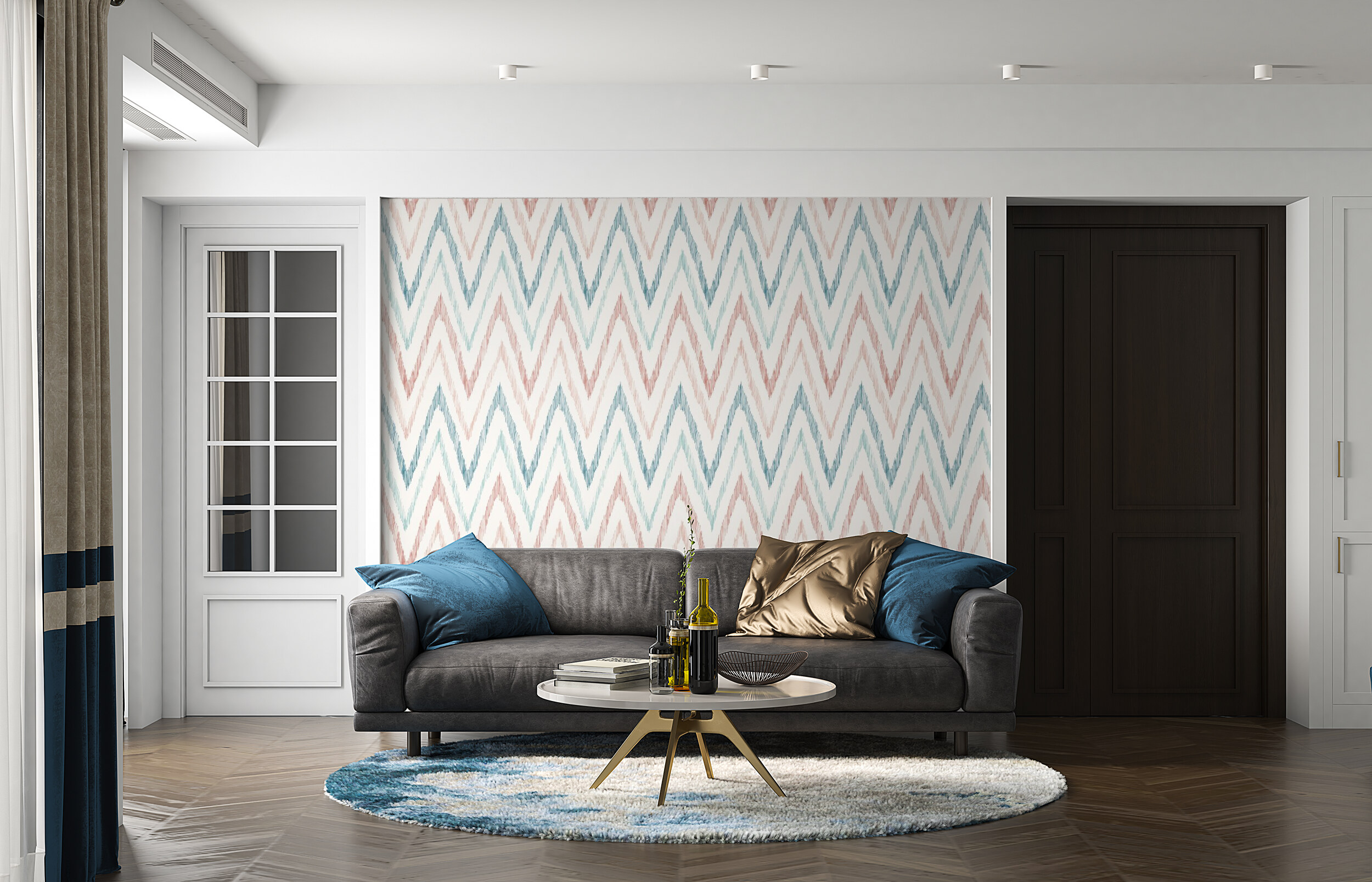 Soft Pastel Chevron