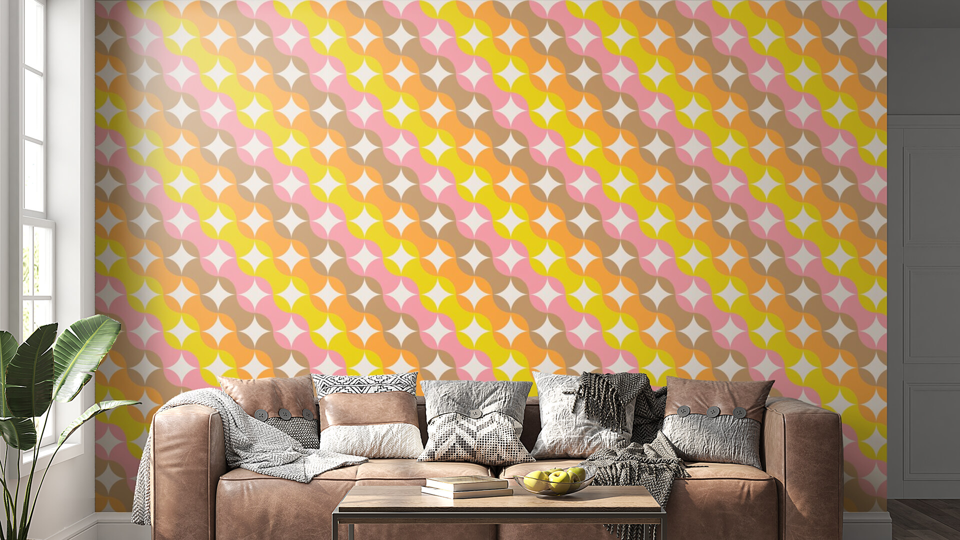 Autumn Petals Geometric