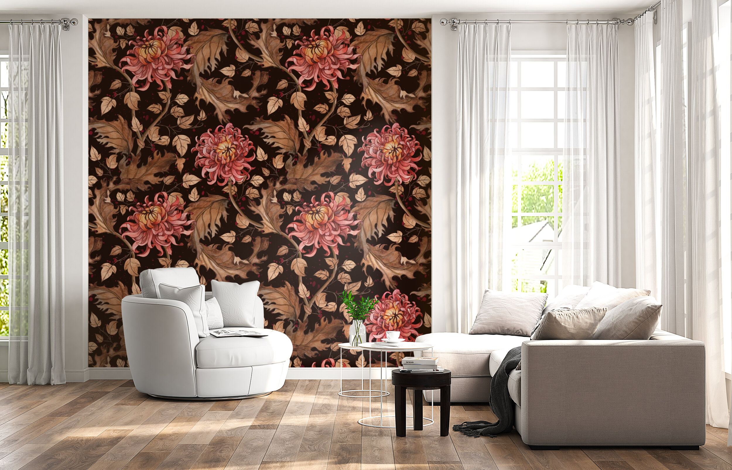 Autumn Chrysanthemum Elegance