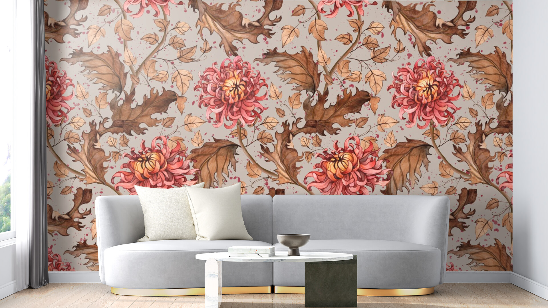 Autumn Chrysanthemum Elegance