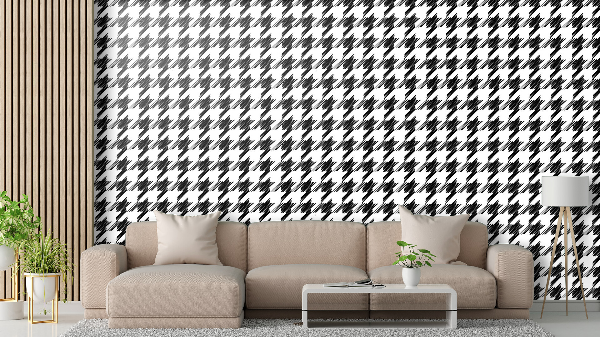 Classic Houndstooth Pattern