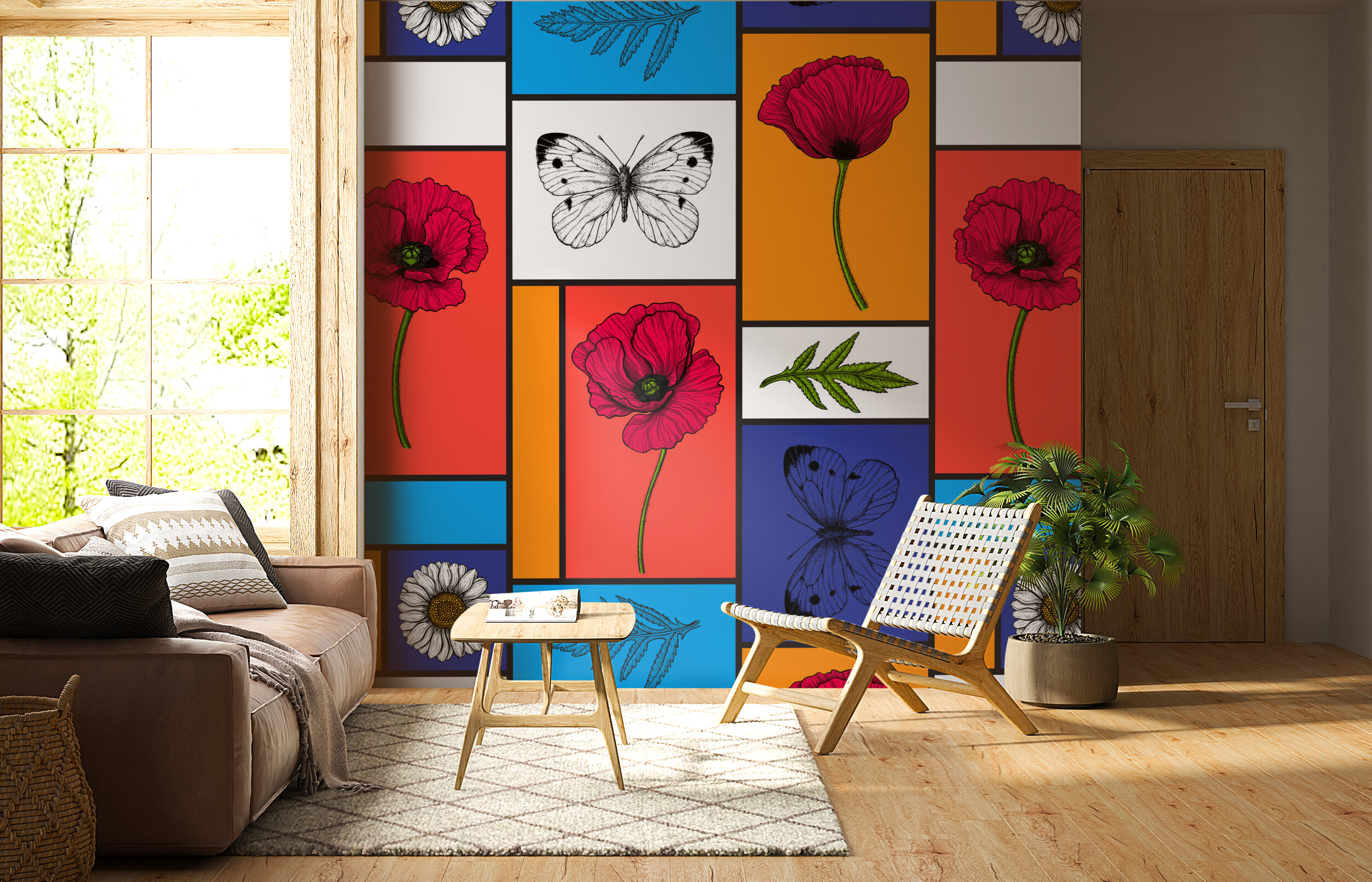 Colorful Nature Patchwork