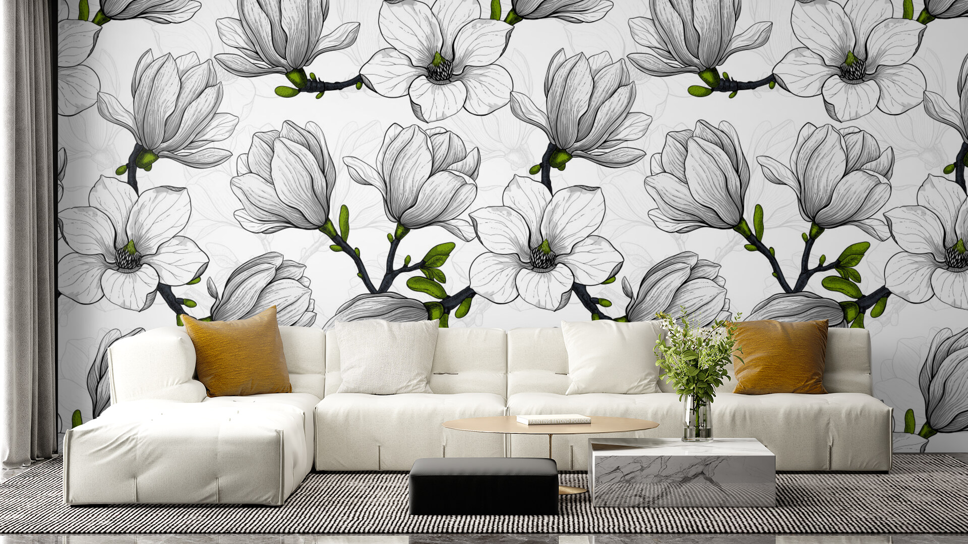 Spring Magnolia Elegance