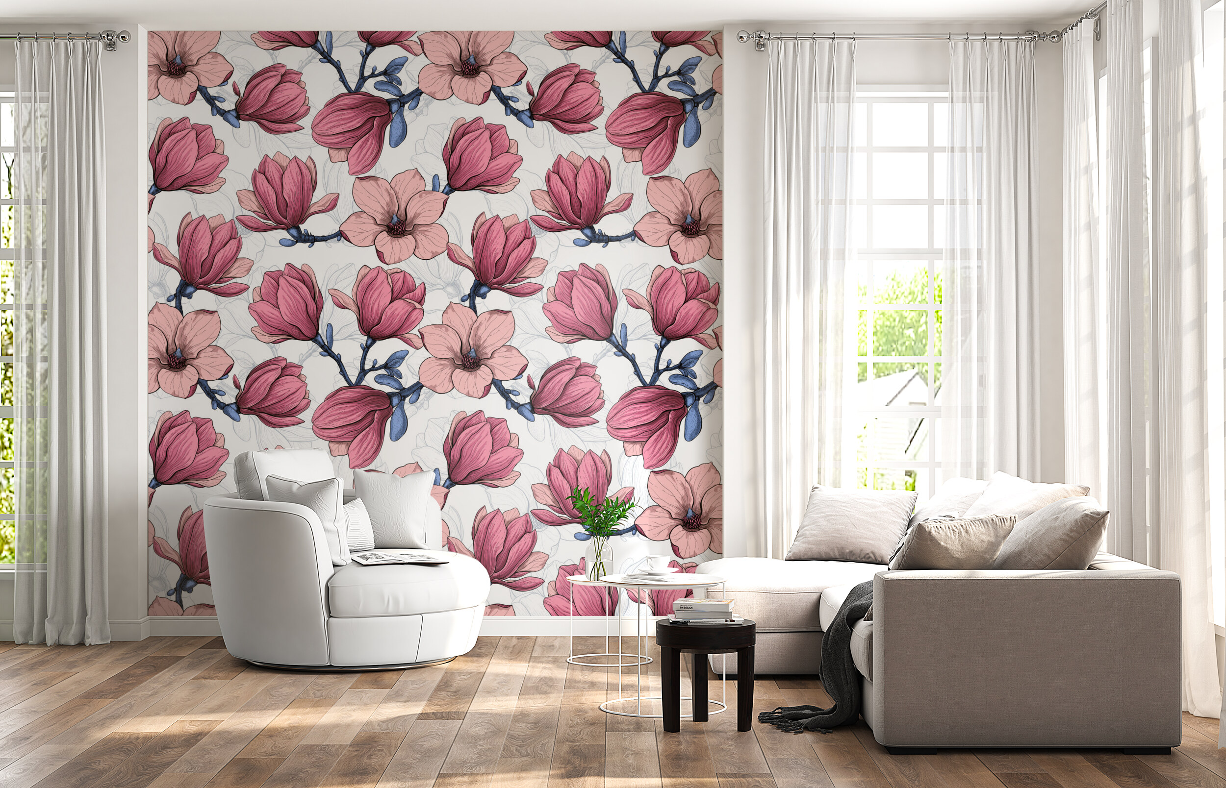 Blooming Magnolias