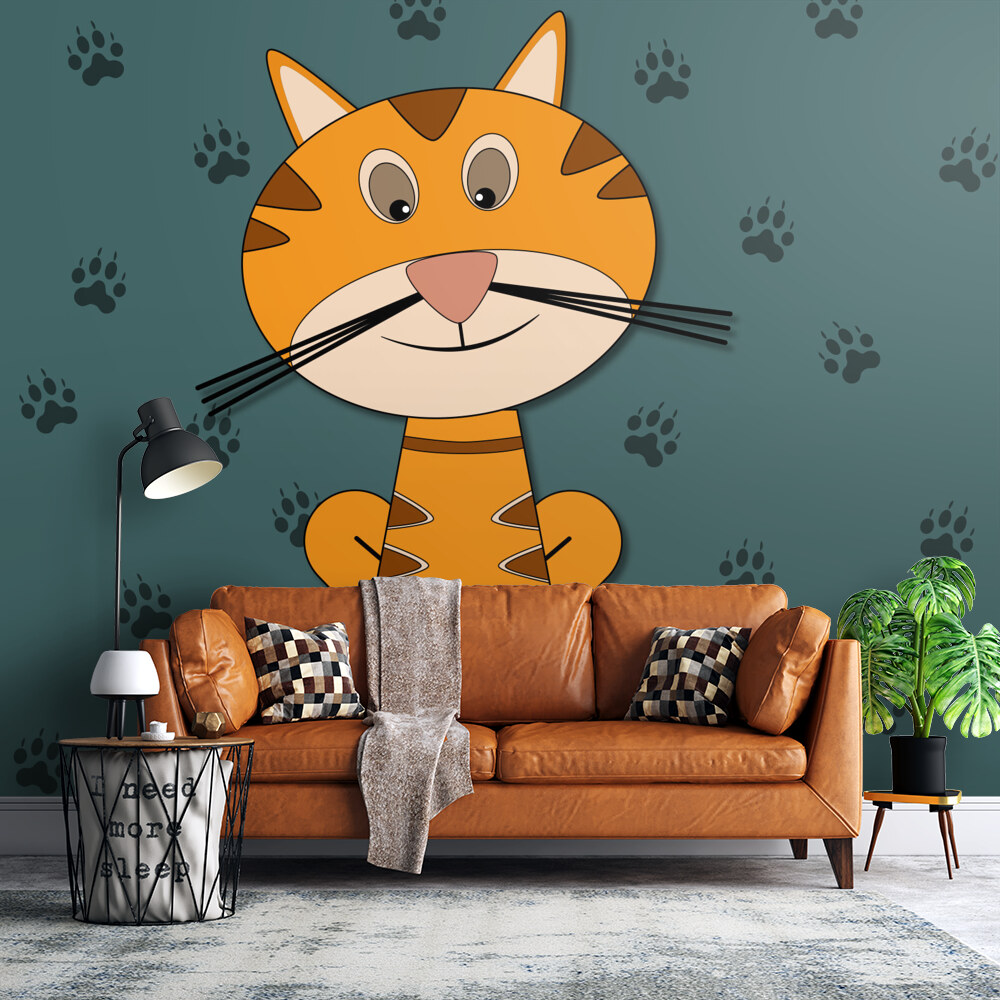 Playful Paws Cat Mural