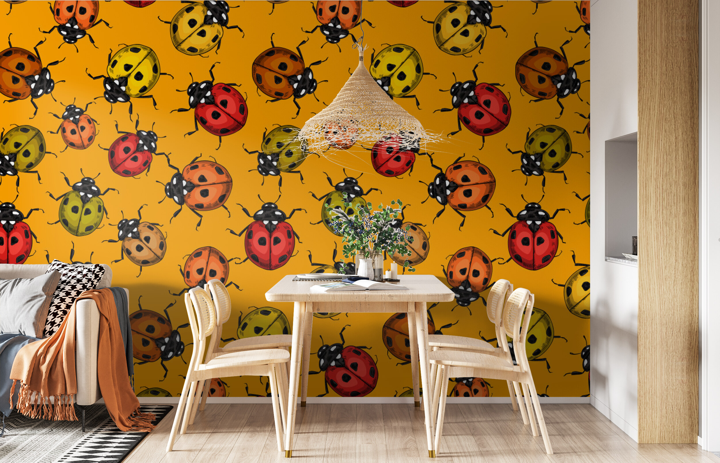 Lively Ladybugs Pattern