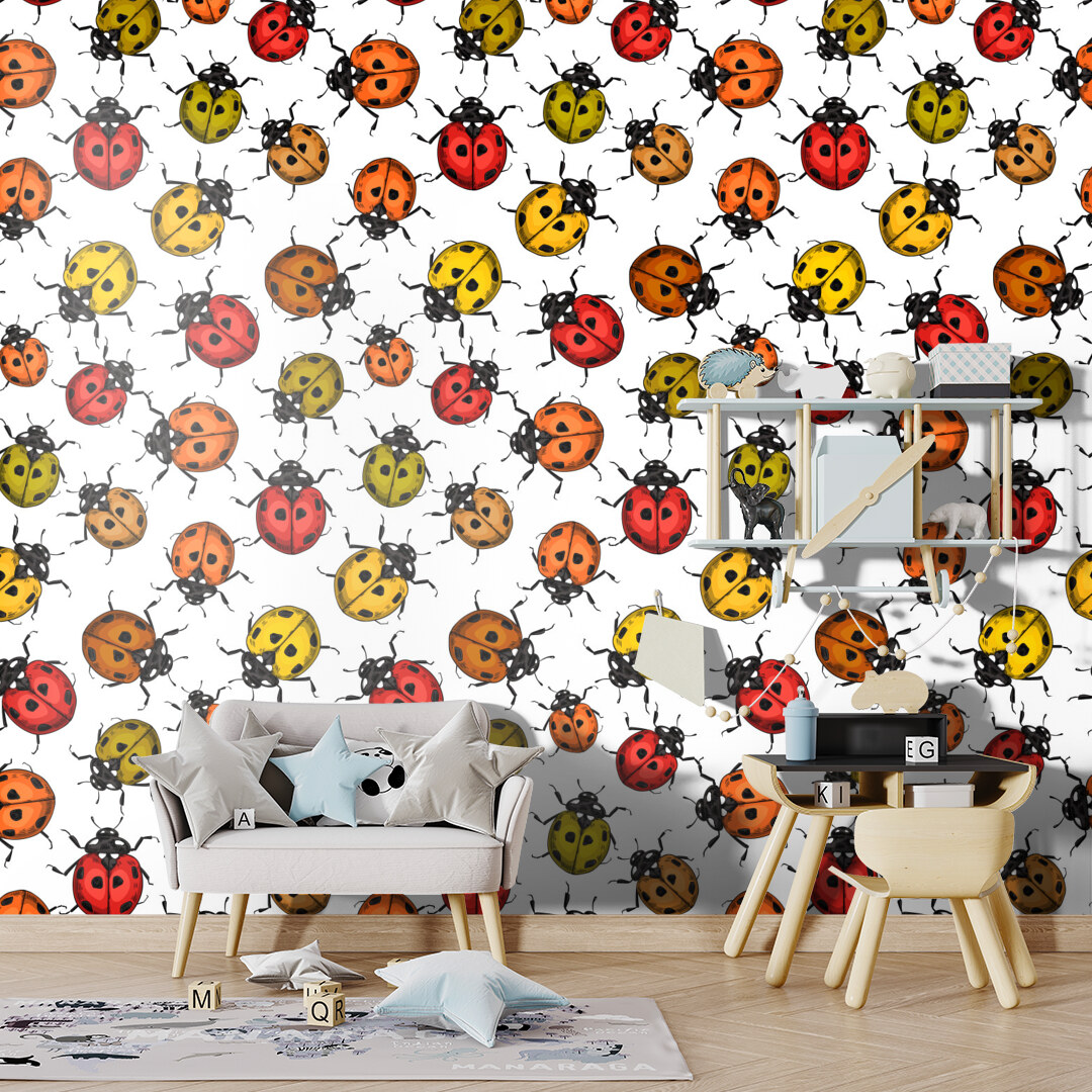 Colorful Ladybug Parade