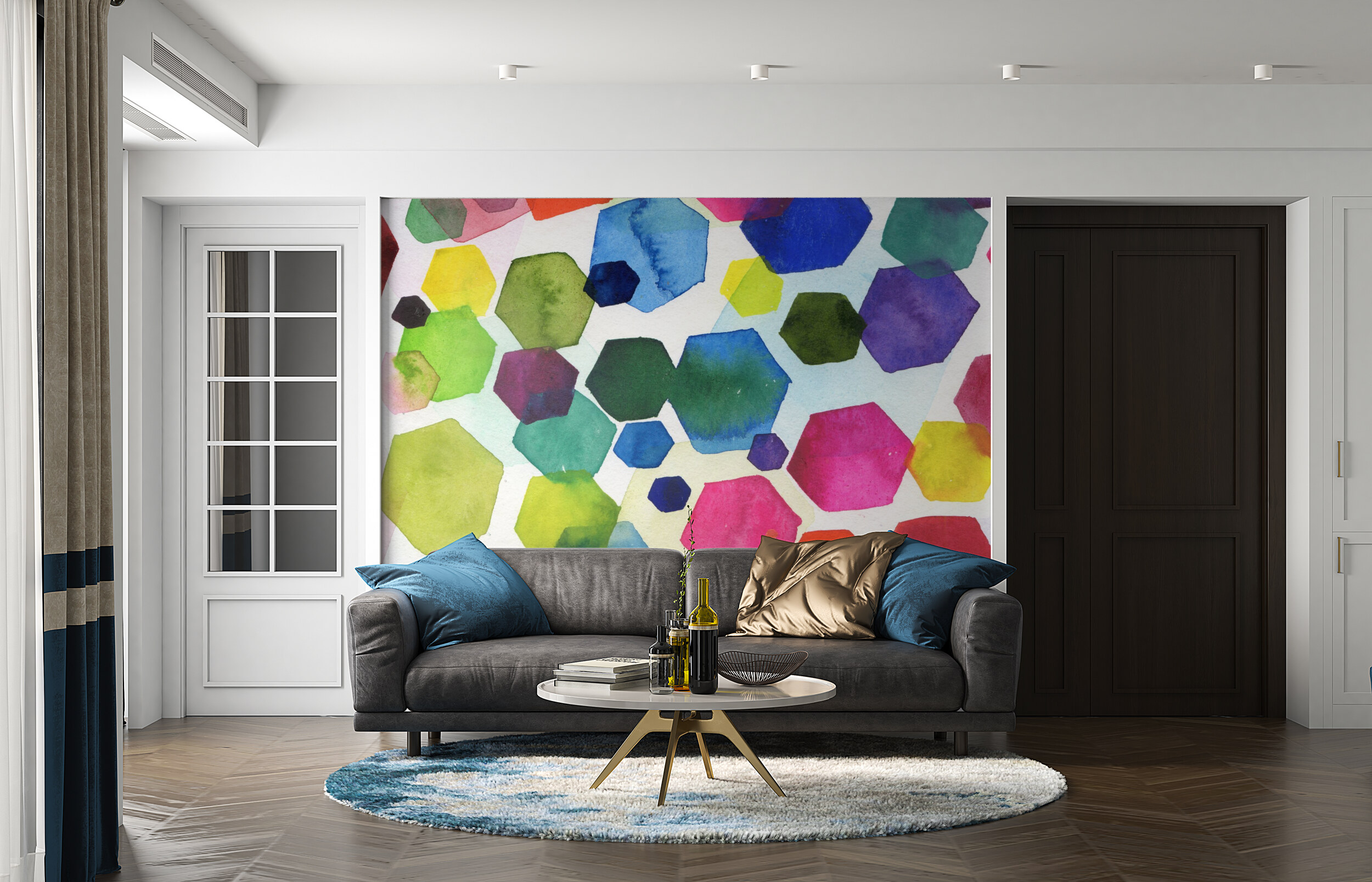 Colorful Hexagons