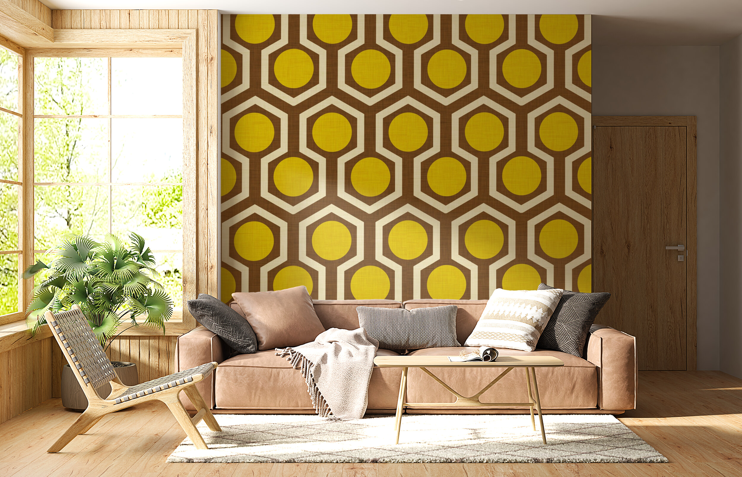Retro Honeycomb