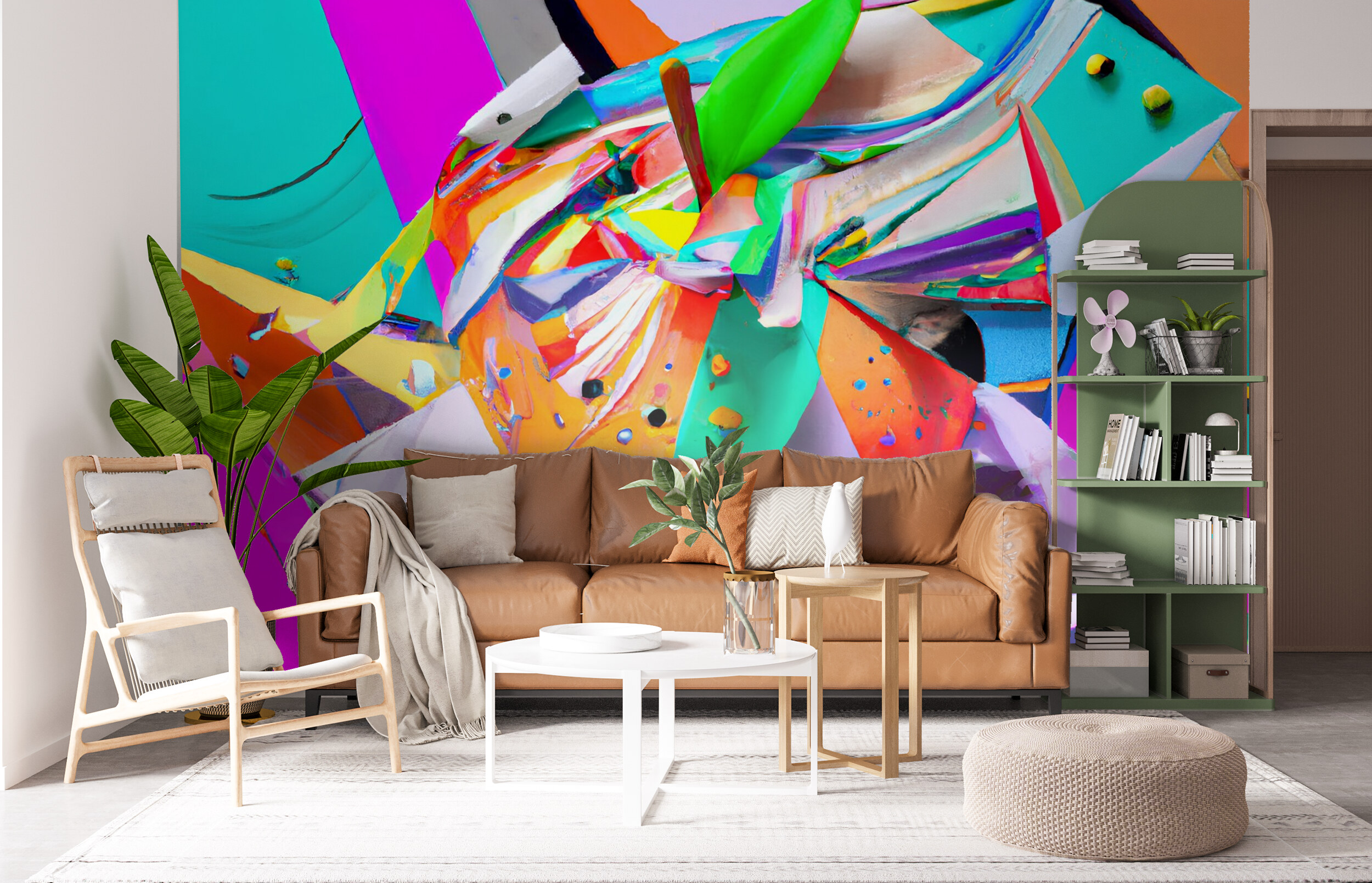 Vibrant Mosaic Dreamscape