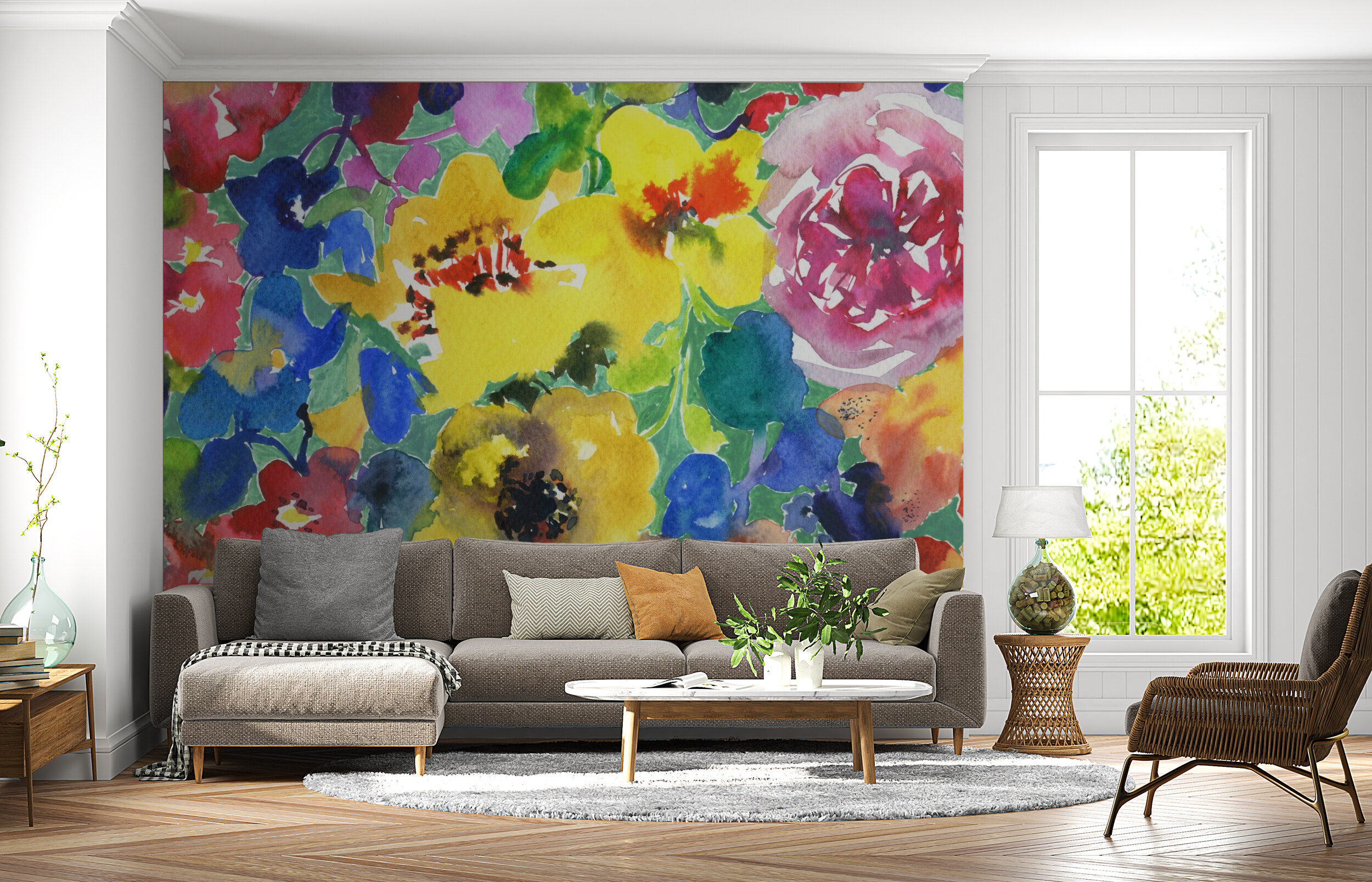 Colorful Garden Blossom