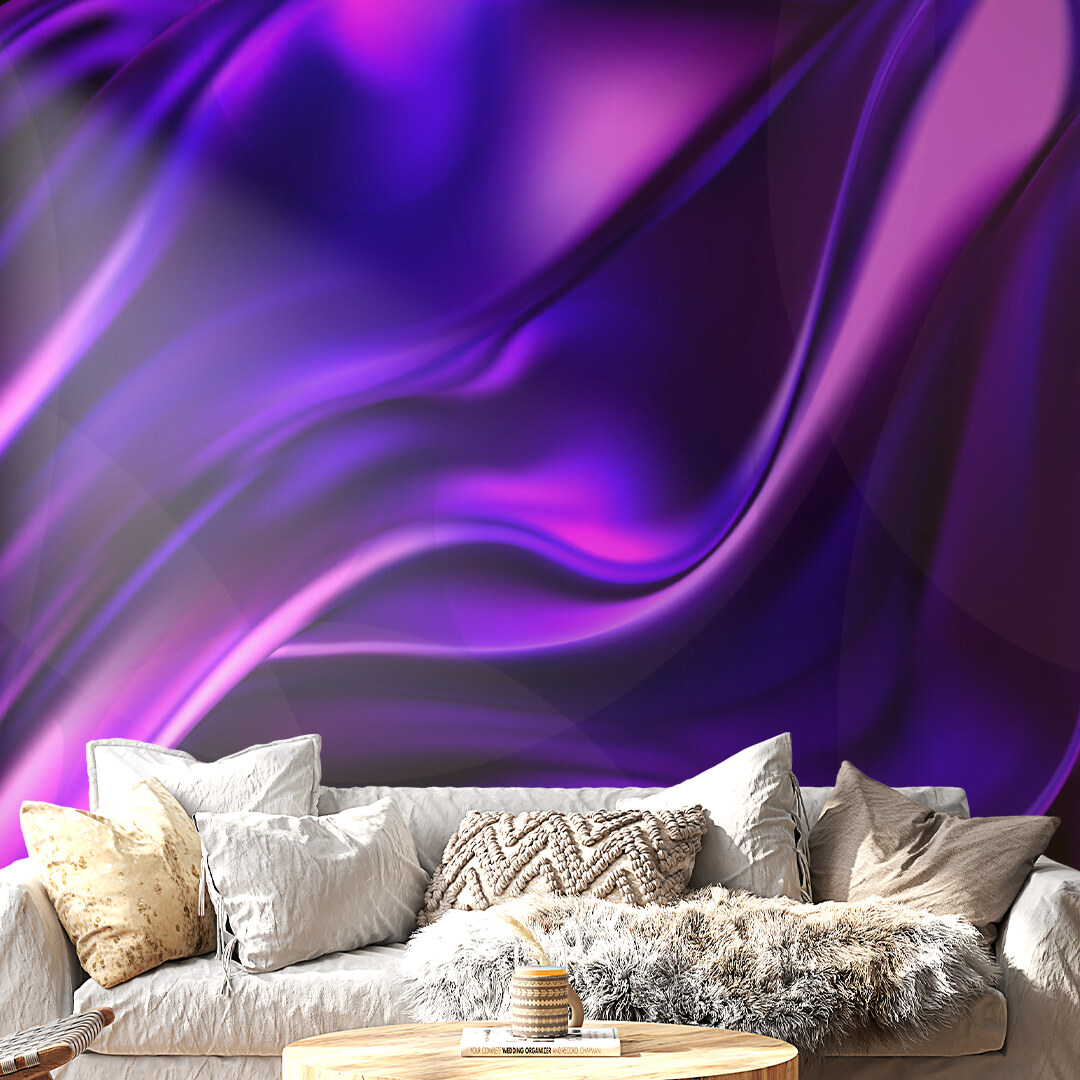 Violet Fluid Abstraction