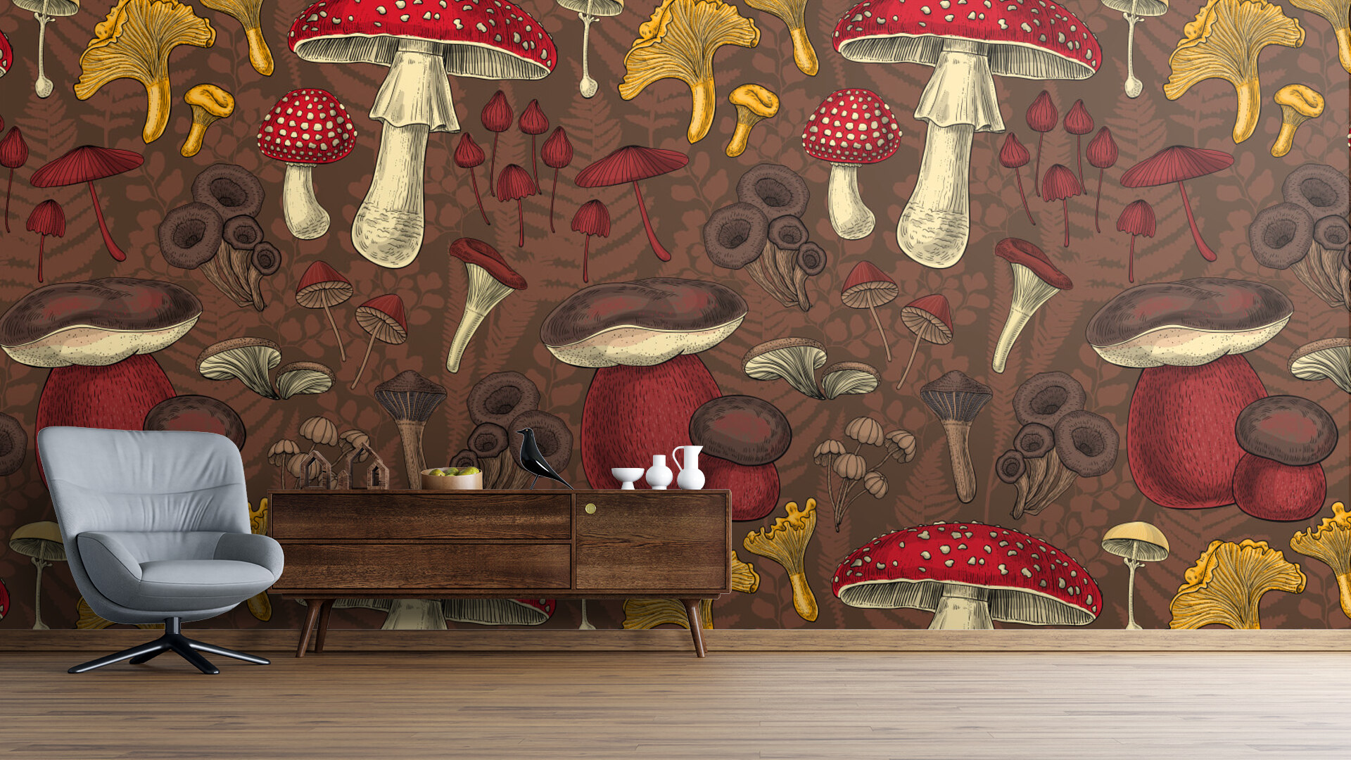 Enchanted Forest Mushrooms