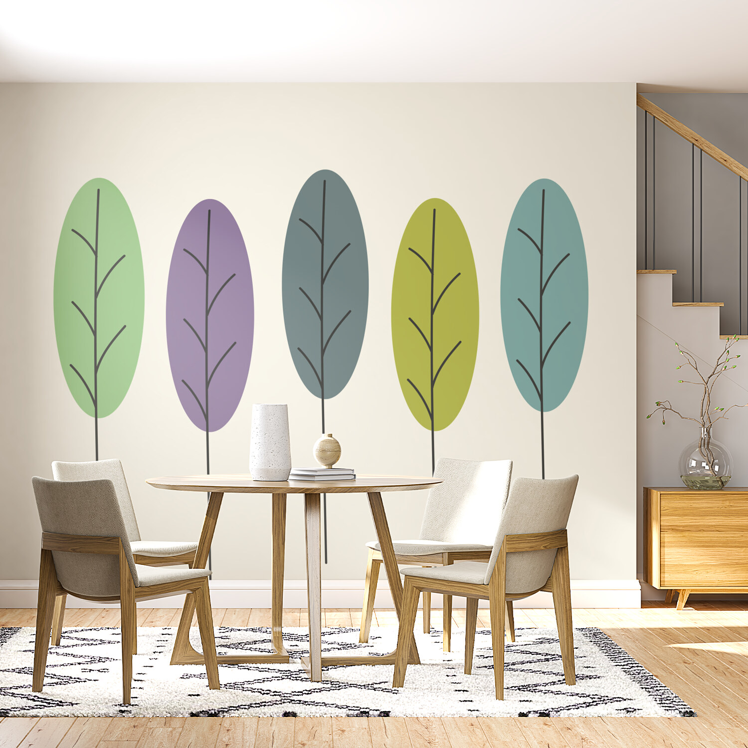 Sleek Leaf Patterns