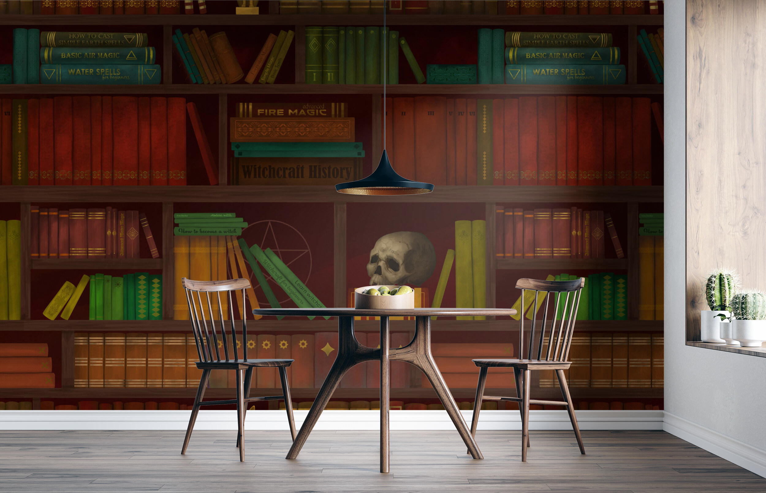 Enchanted Library Wall Mural