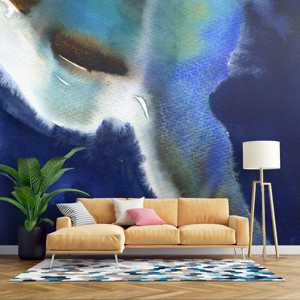 Mystic Watercolor Blues