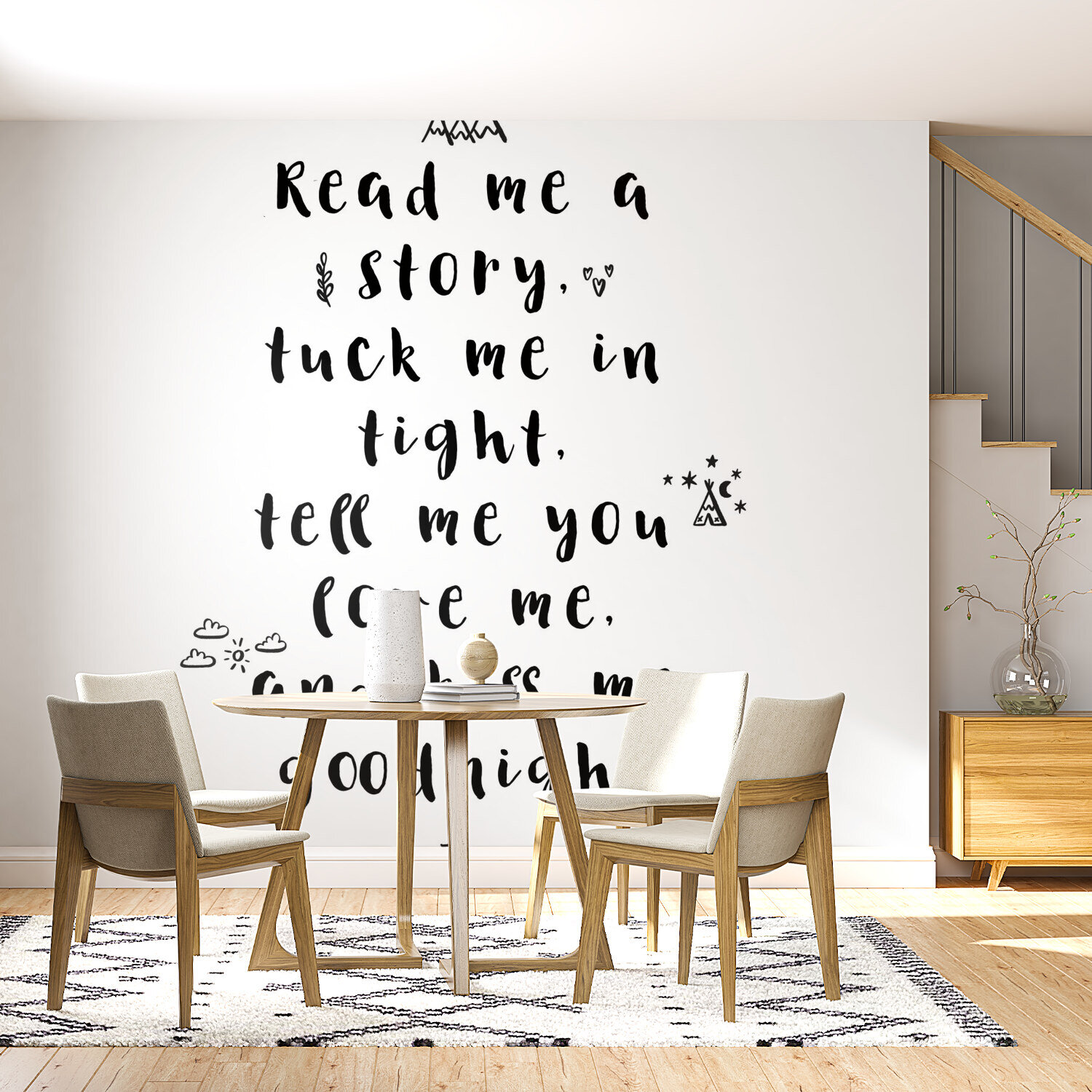 Read Me A Story Tuck Me In Tight Poem for Children
