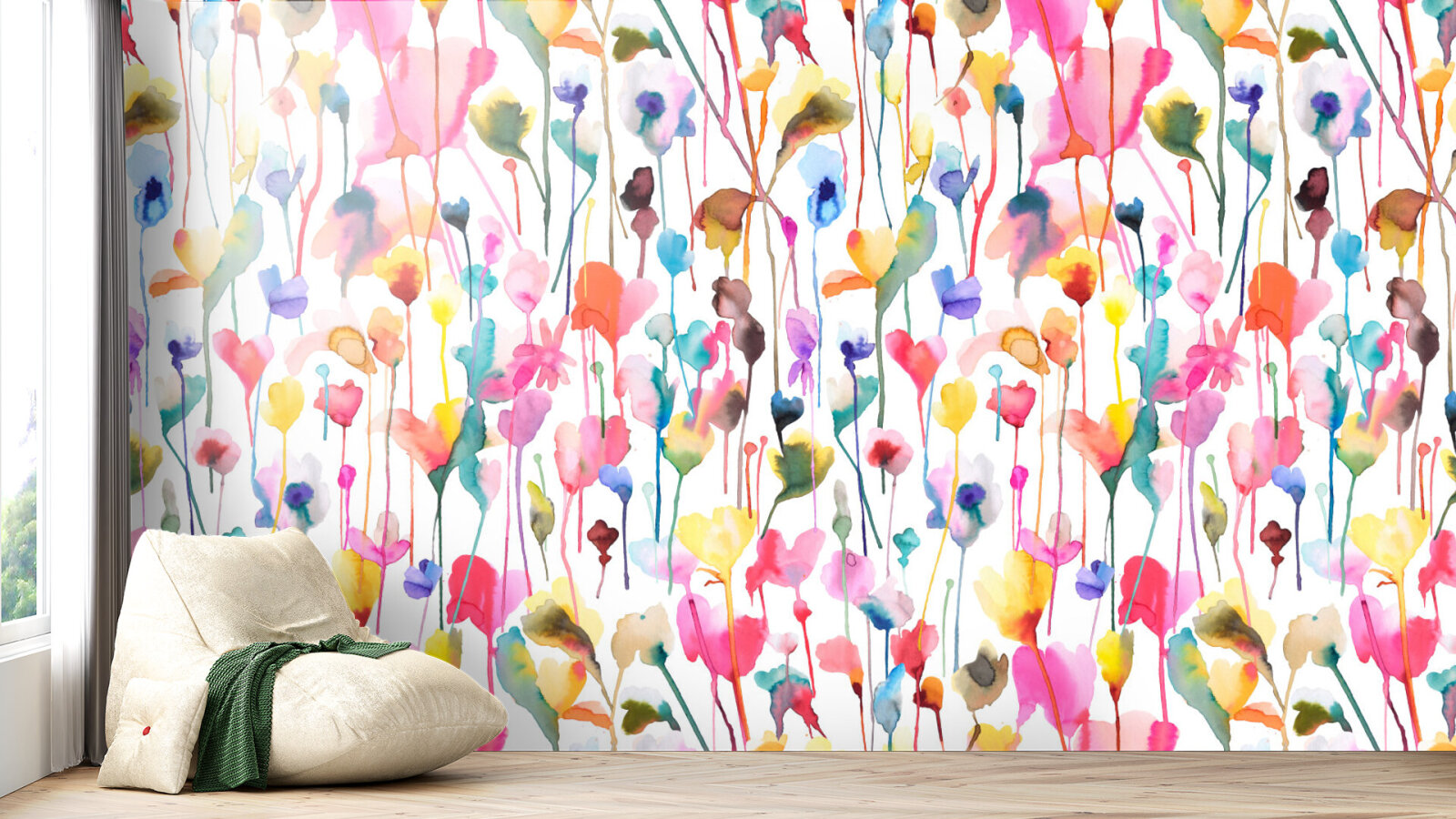 Watercolor Meadow