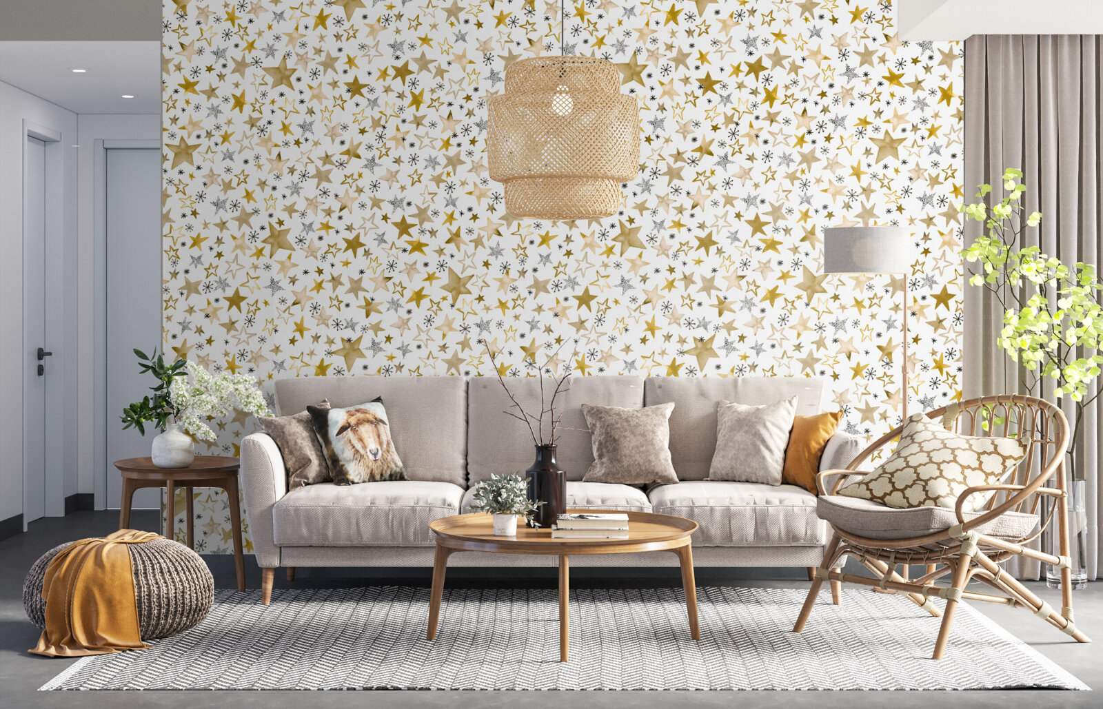 Golden Stardust Delight