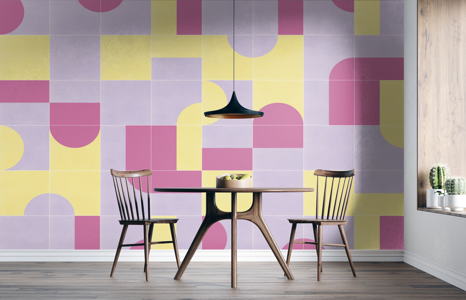 Geometric Pastel Harmony