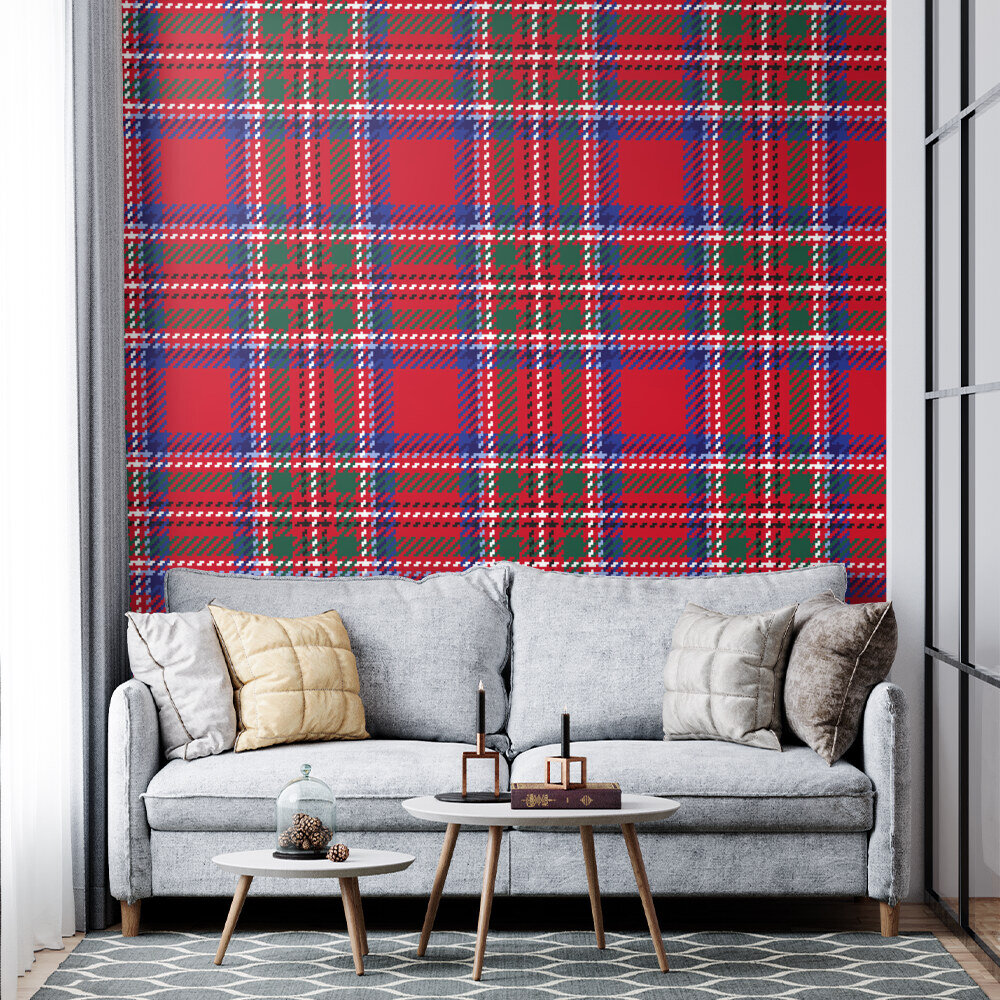 Scottish Tartan Plaid One