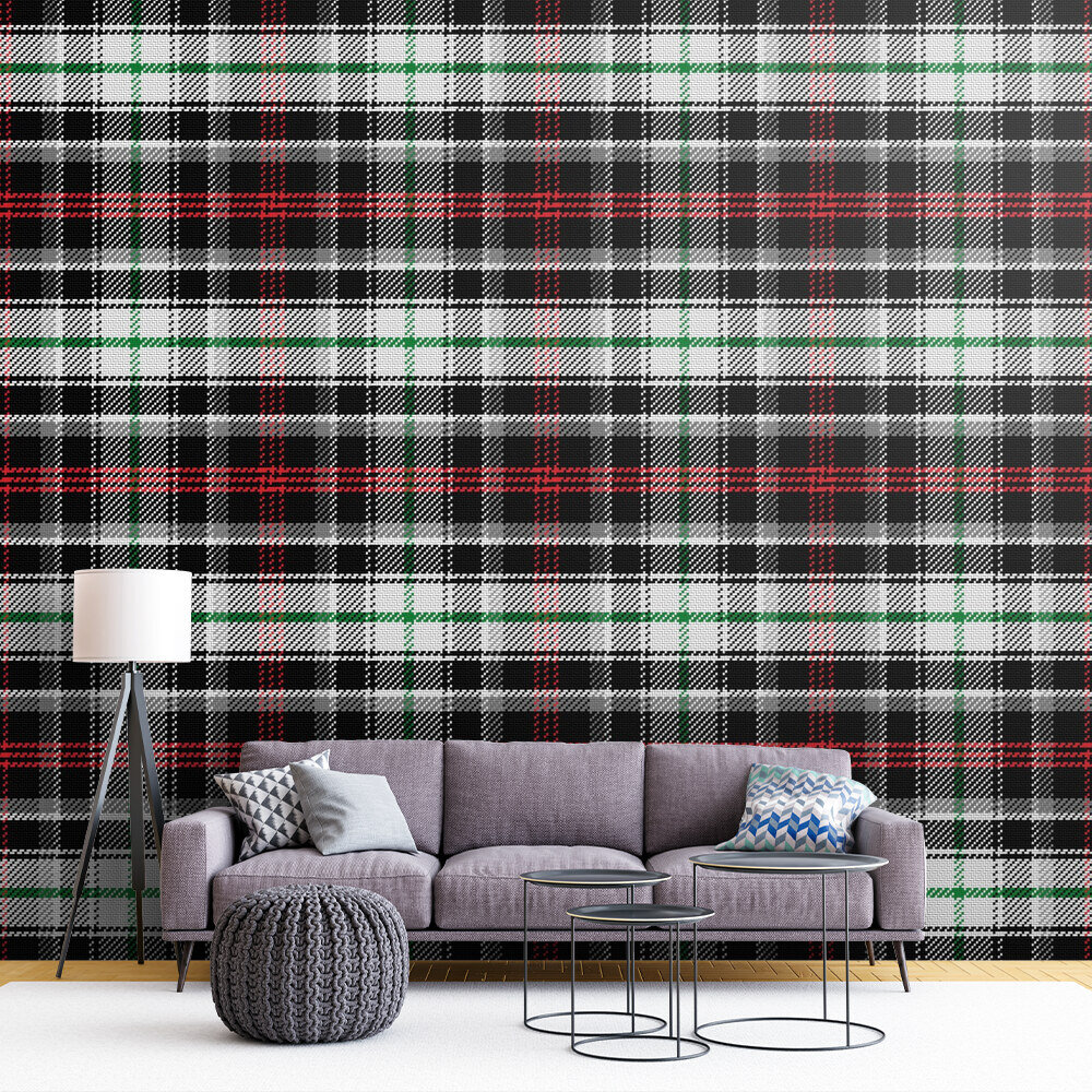 Scottish Tartan Plaid Three