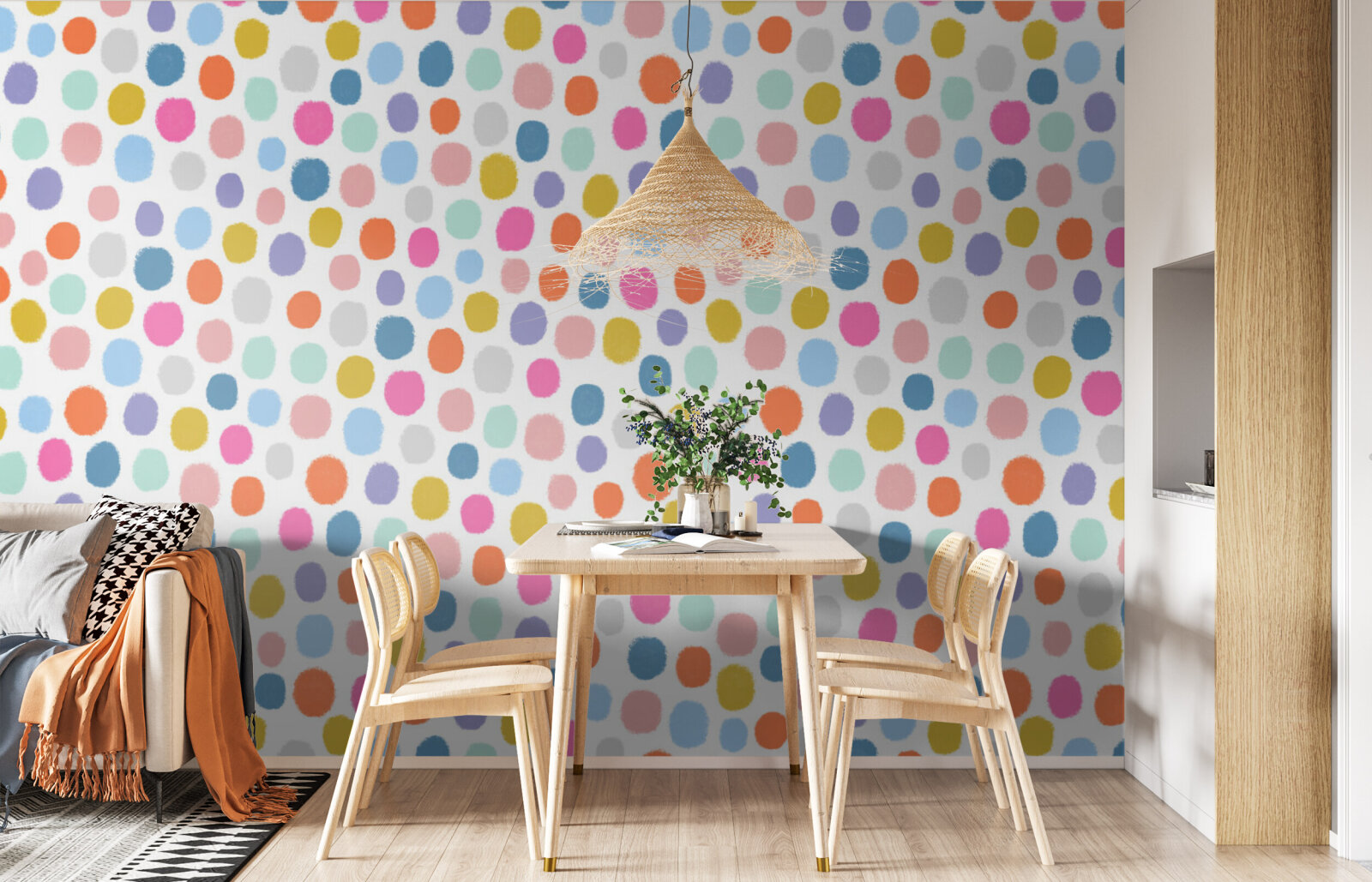 Colorful Dots Explosion