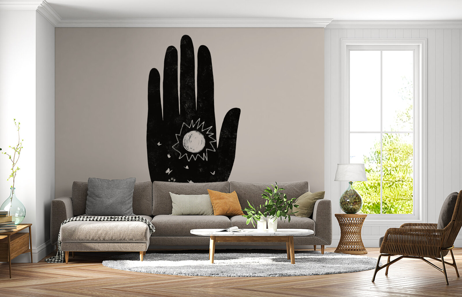 Mystical Flora Silhouette