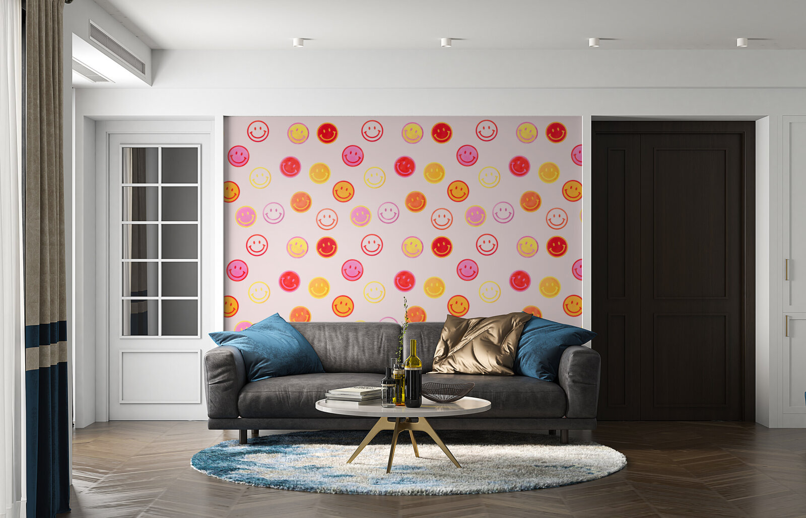 Smiling Faces Pattern