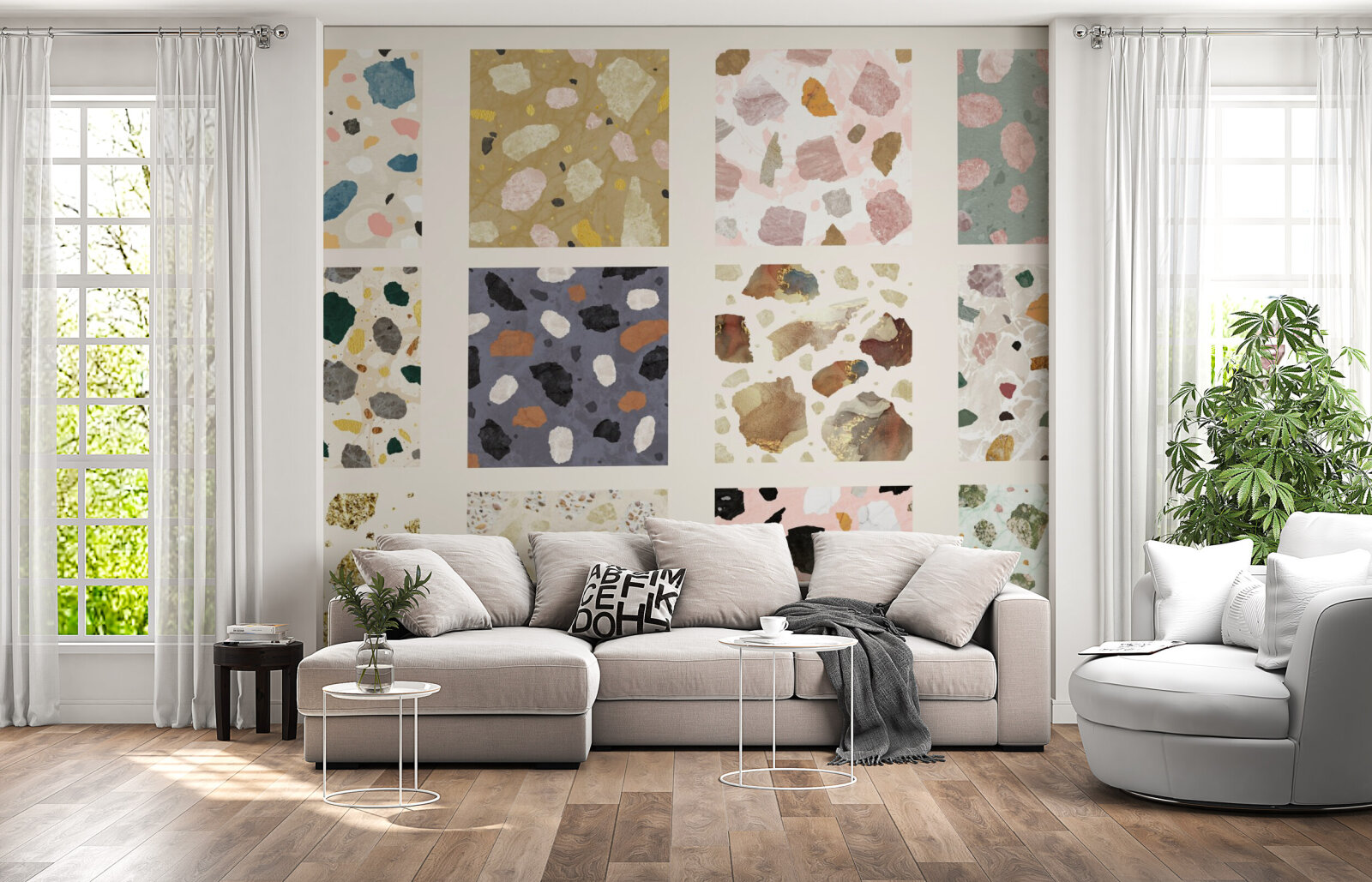 Modern Terrazzo Flair