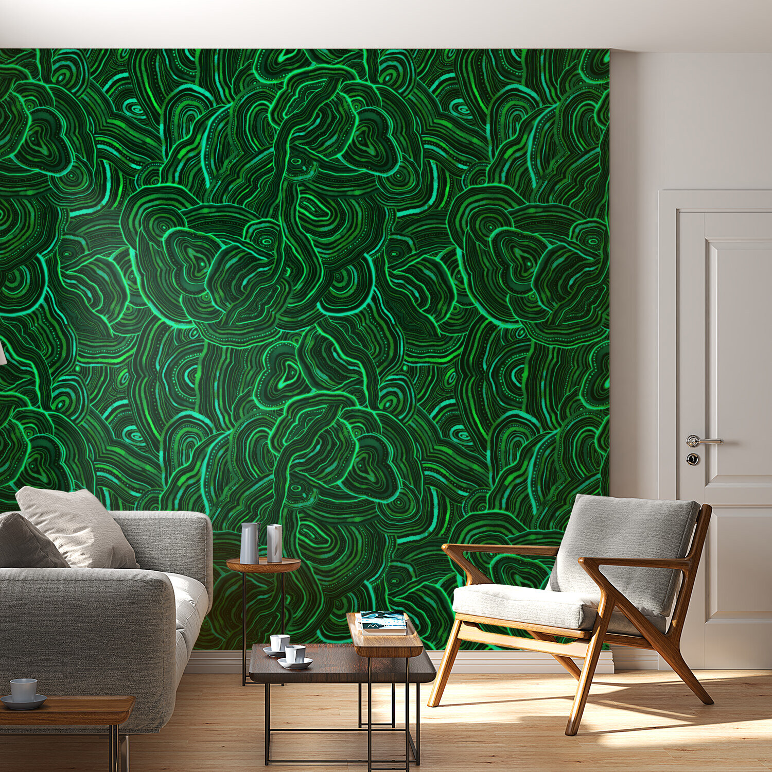 Emerald Whirls